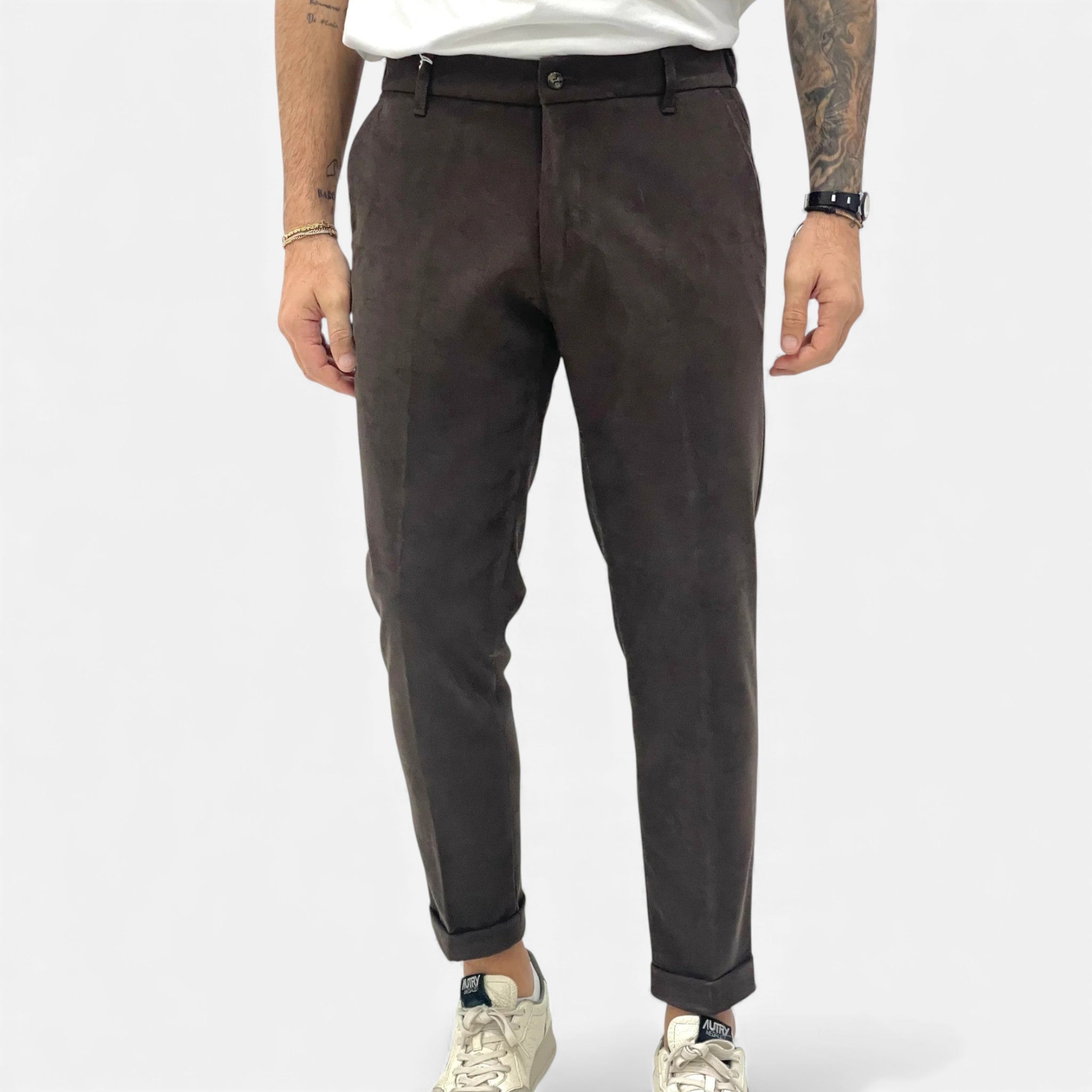 OldMoneyLook | Women’s Velvet Trousers (Heritage Ivy)