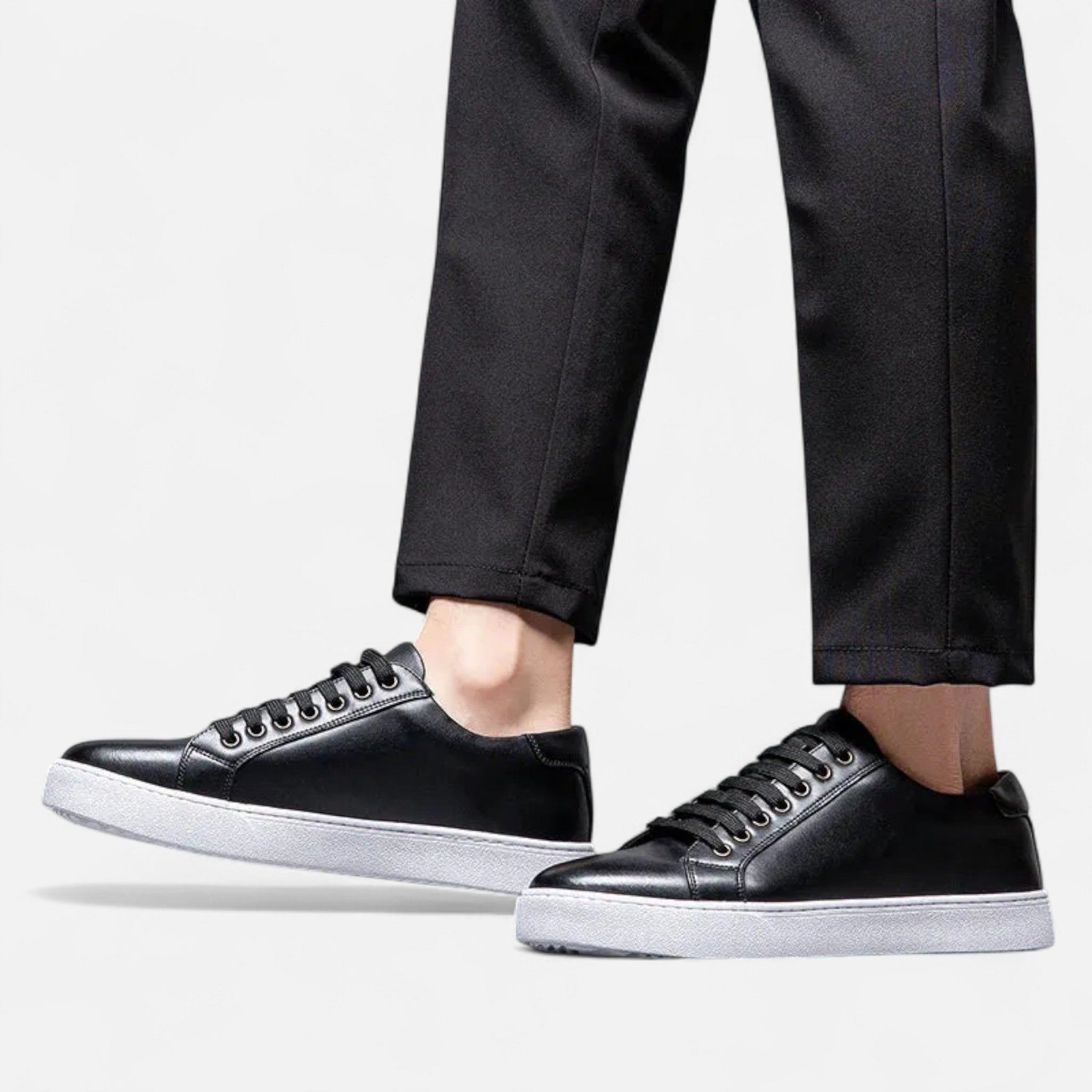 OldMoneyLook | Men’s Classic Leather Sneakers