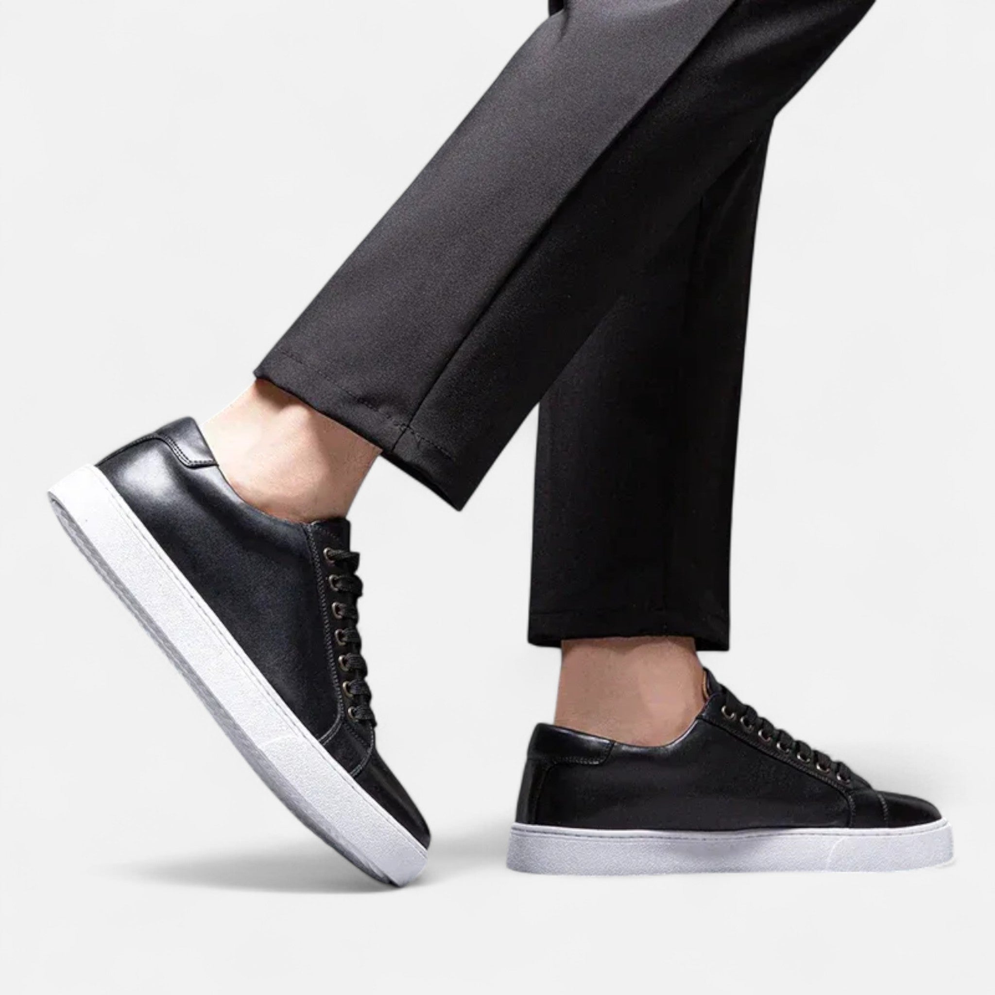 OldMoneyLook | Men’s Classic Leather Sneakers