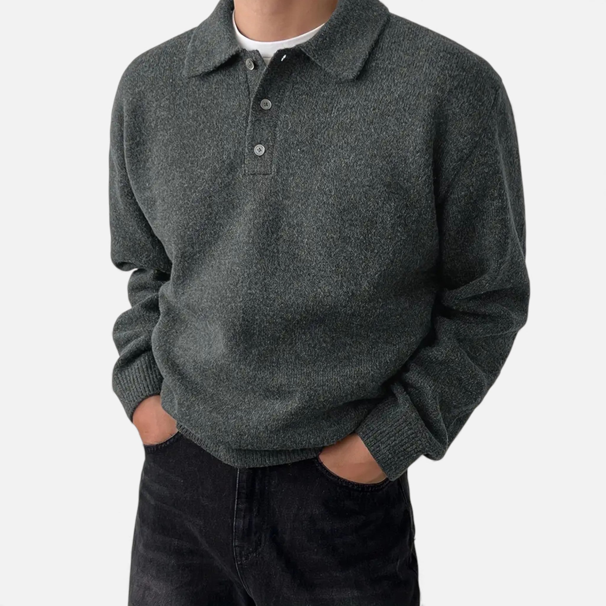 OldMoneyLook | Men’s Heritage Knit Overcoat