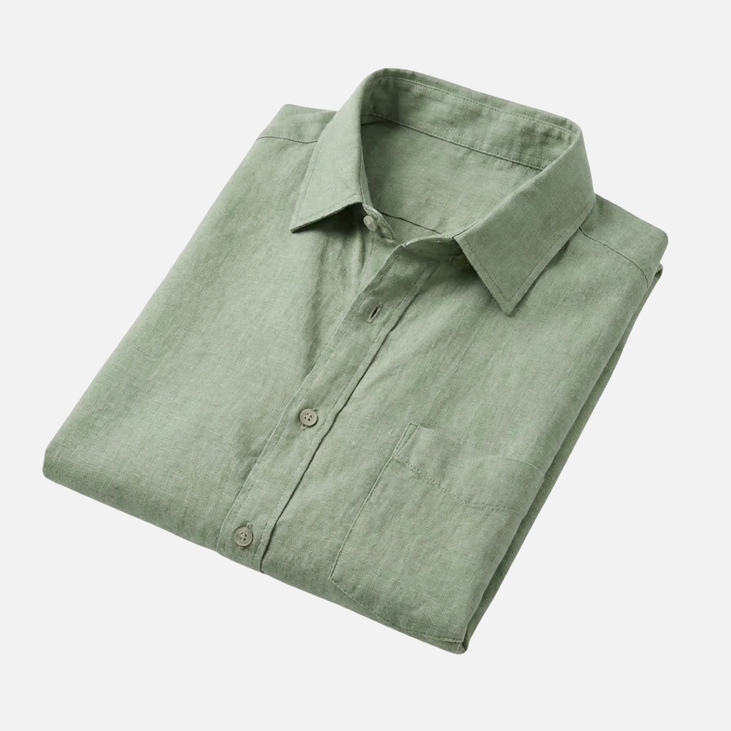 OLDMONEYLOOK | Men’s Classic Linen Shirt