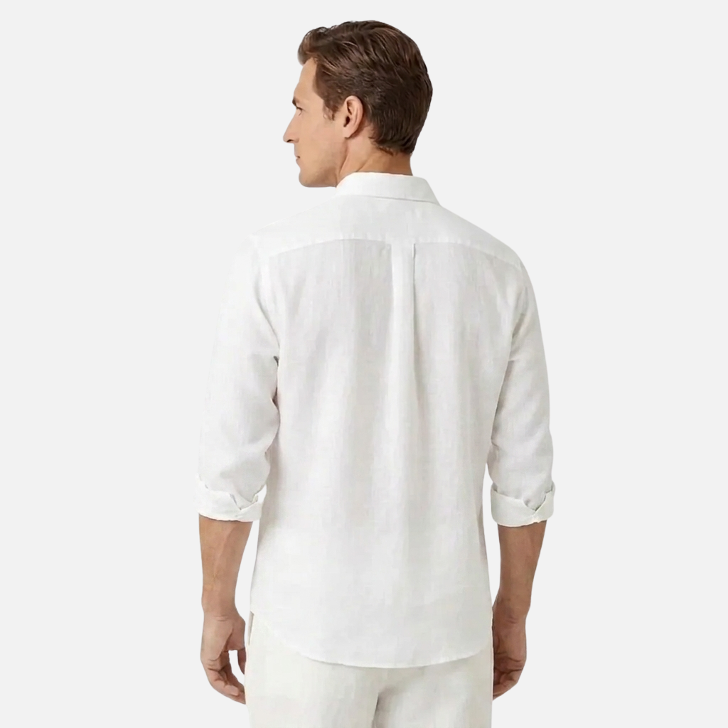 OLDMONEYLOOK | Men’s Classic Linen Shirt