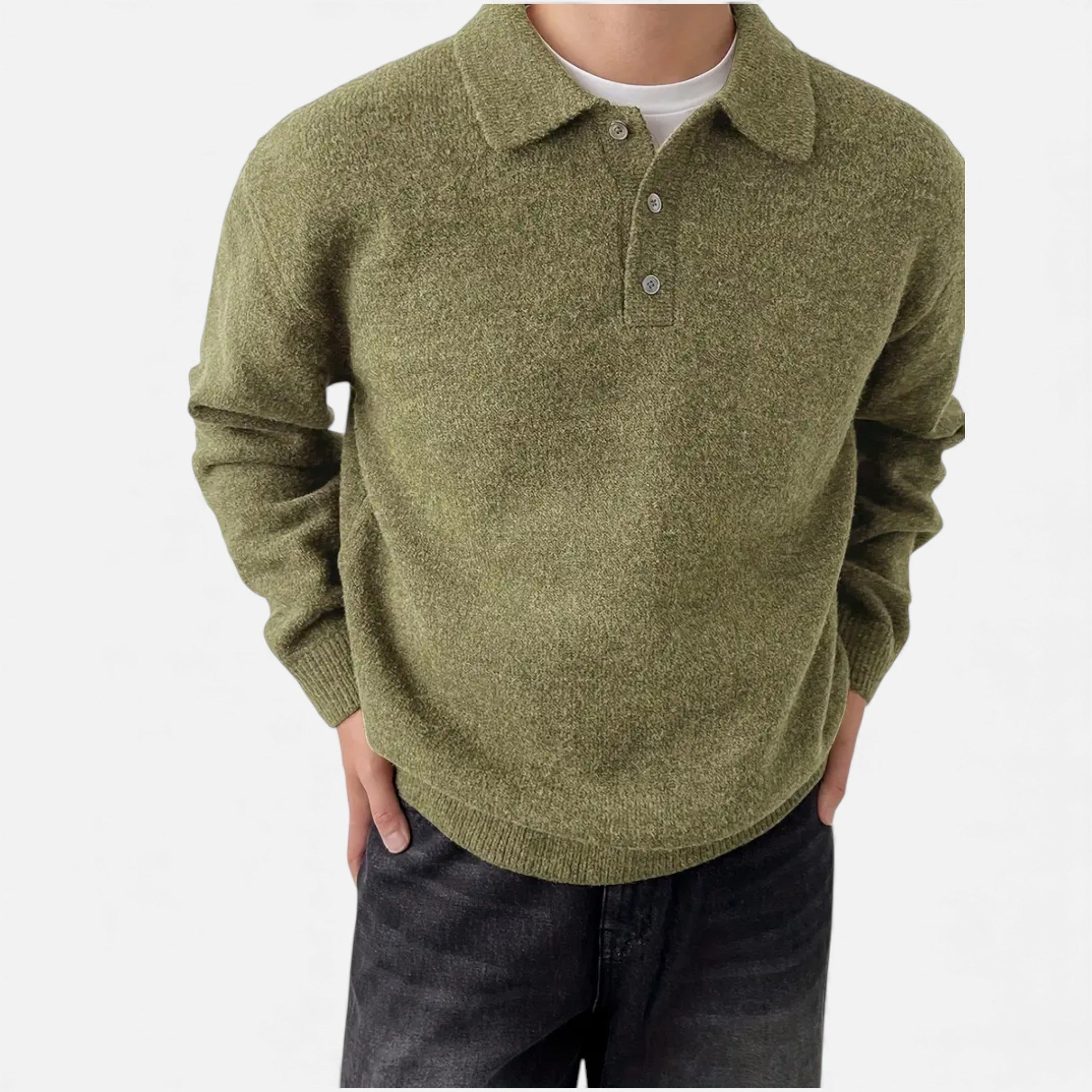 OldMoneyLook | Men’s Heritage Knit Overcoat