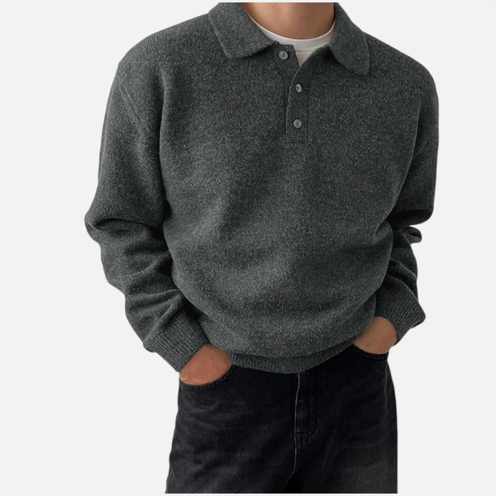 OldMoneyLook | Men’s Heritage Knit Overcoat