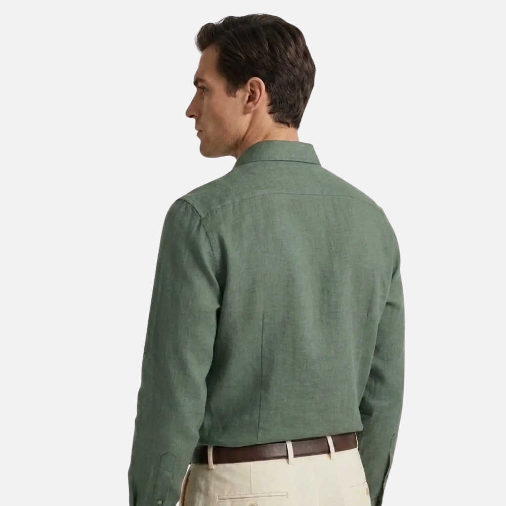 OLDMONEYLOOK | Men’s Refined Linen Shirt