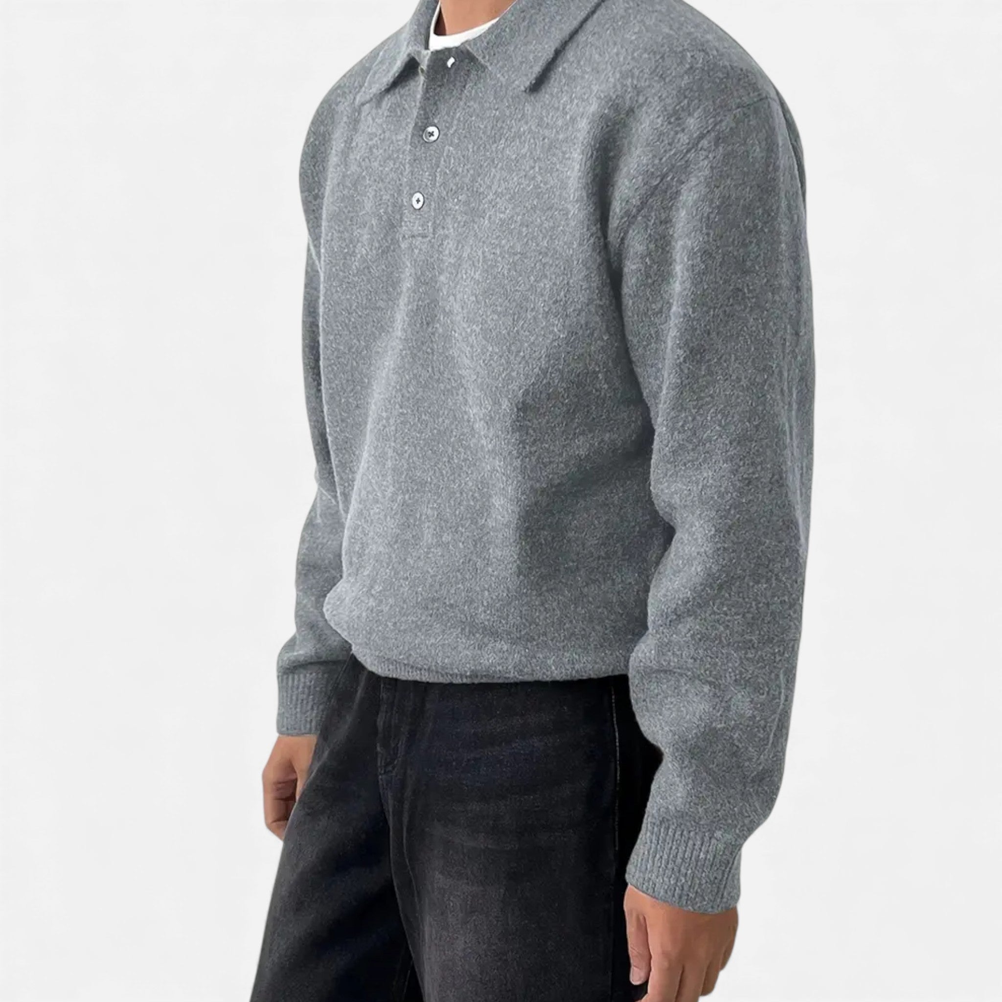 OldMoneyLook | Men’s Heritage Knit Overcoat