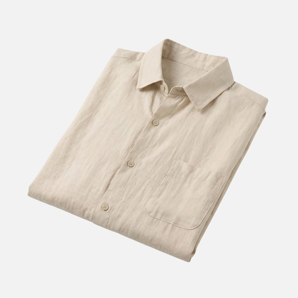 OLDMONEYLOOK | Men’s Refined Linen Shirt