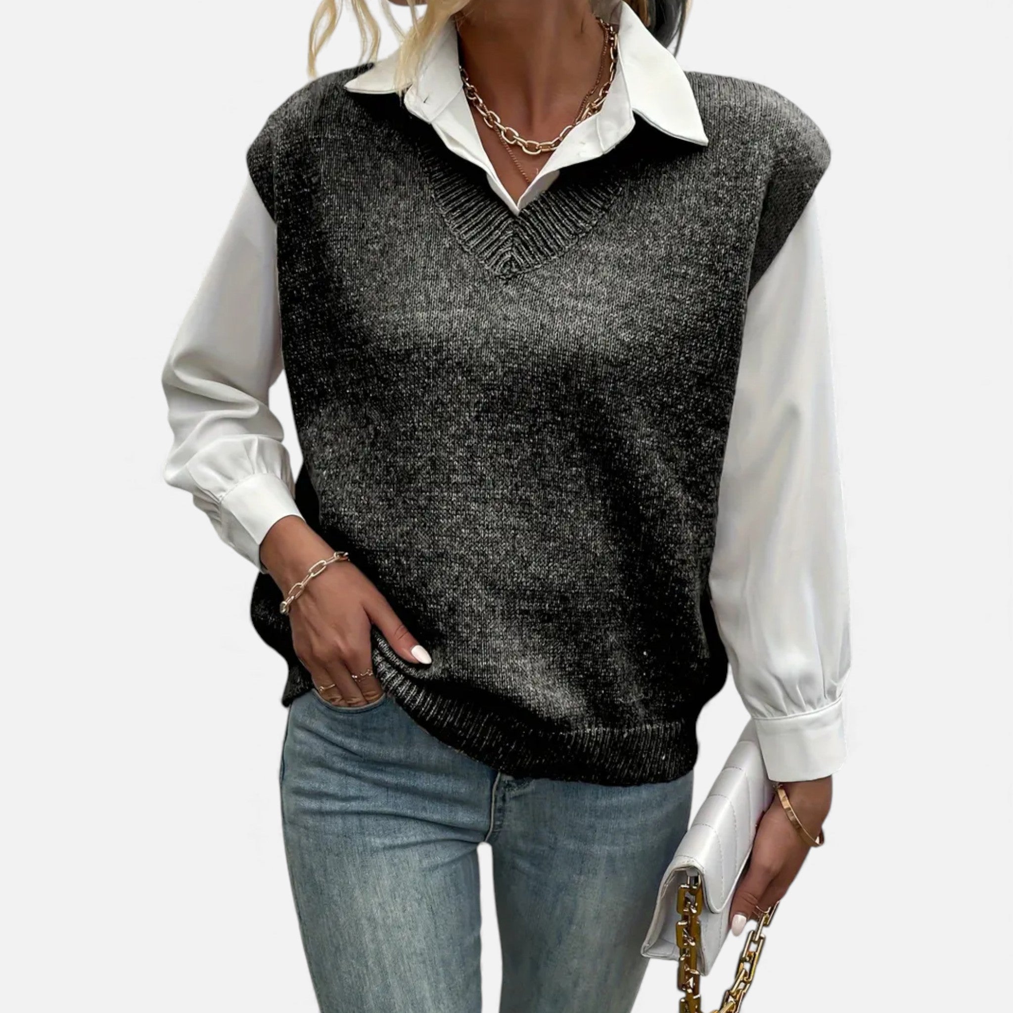 OldMoneyLook | Women’s Heritage Lace Knit Vest