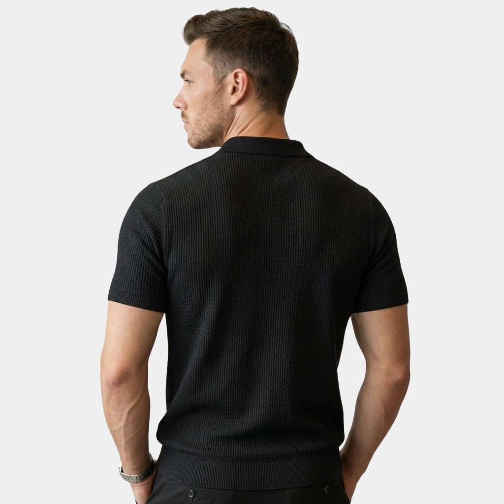 OLDMONEYLOOK | Men’s Heritage Knit Polo Shirt