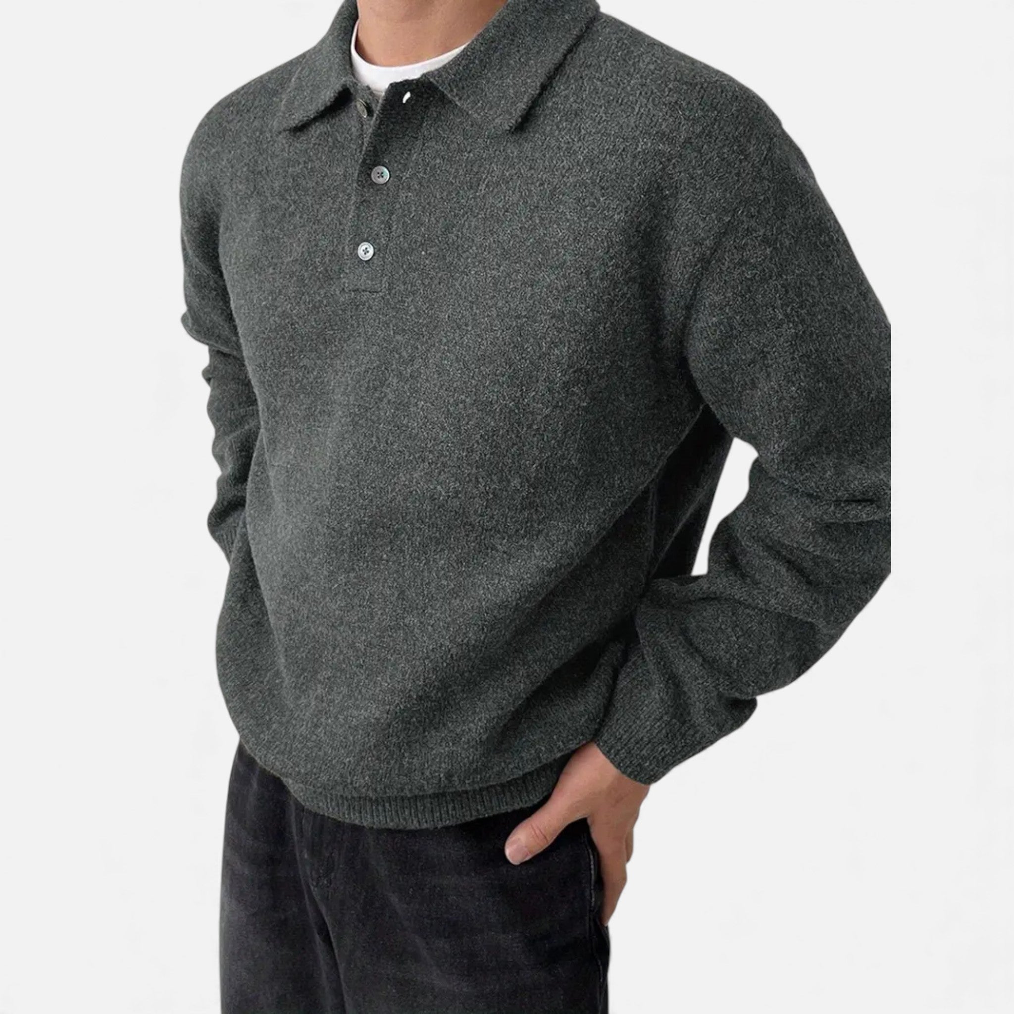 OldMoneyLook | Men’s Heritage Knit Overcoat