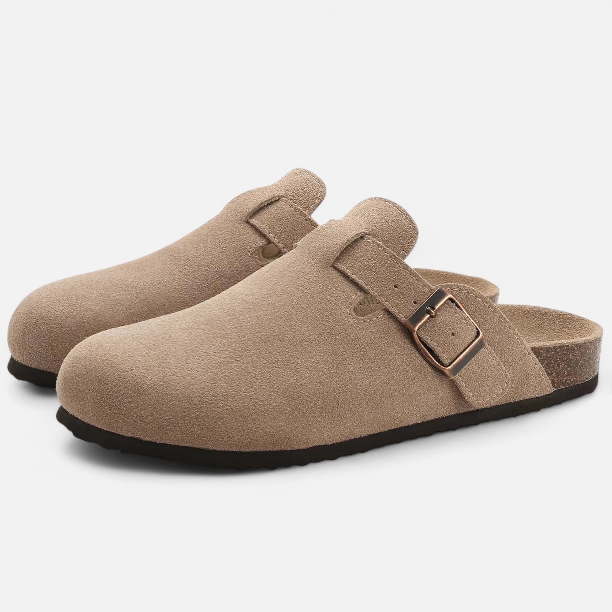 OldMoneyLook | Unisex Suede Heritage Clogs