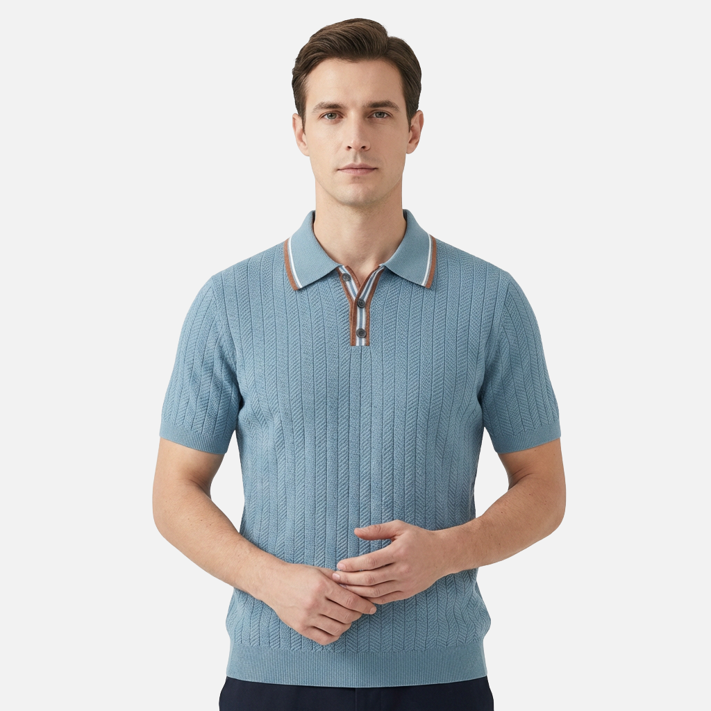 OLDMONEYLOOK | Men’s Refined Knit Polo