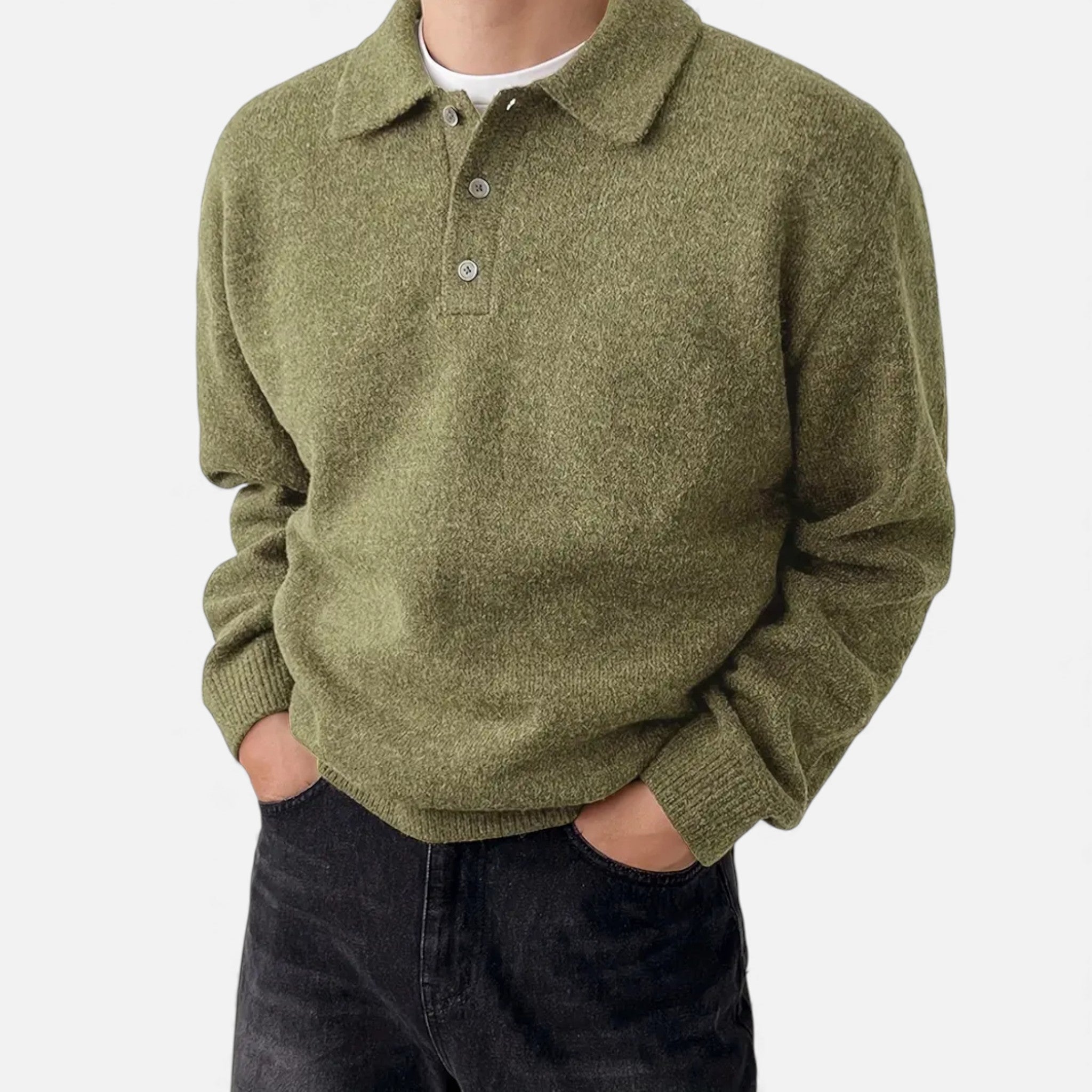 OldMoneyLook | Men’s Heritage Knit Overcoat