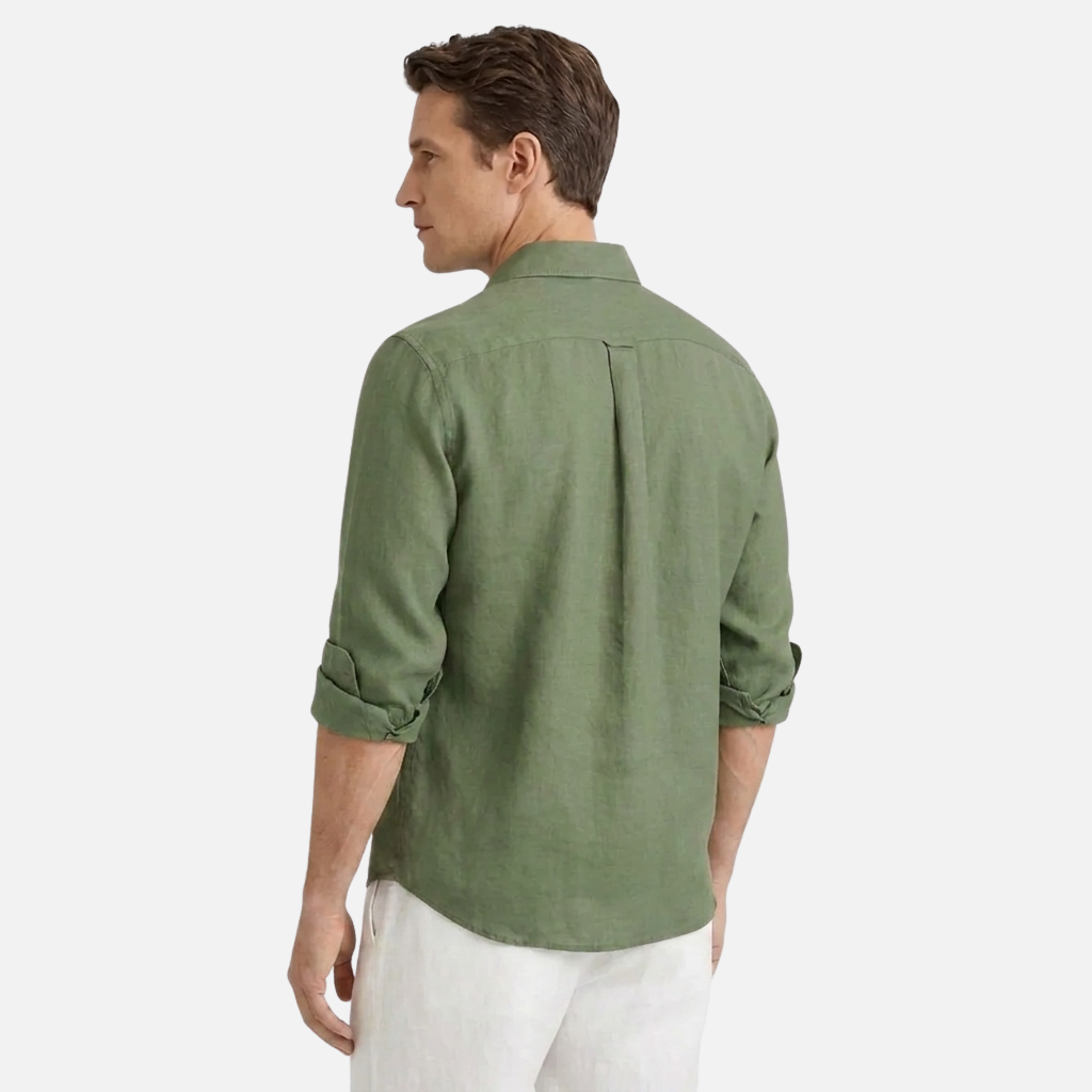 OLDMONEYLOOK | Men’s Classic Linen Shirt
