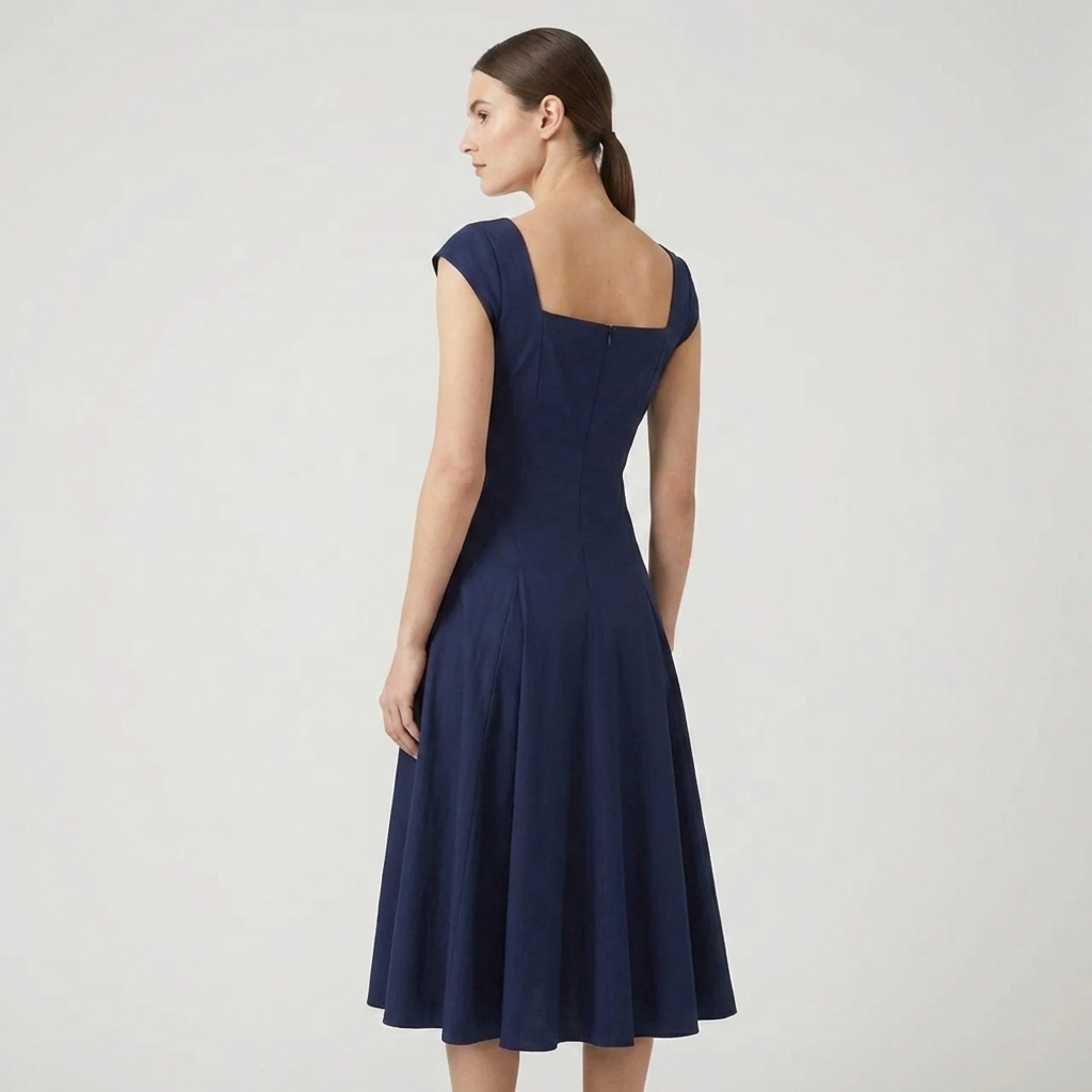 OLDMONEYLOOK | Women’s Classic Tie Waist Dress