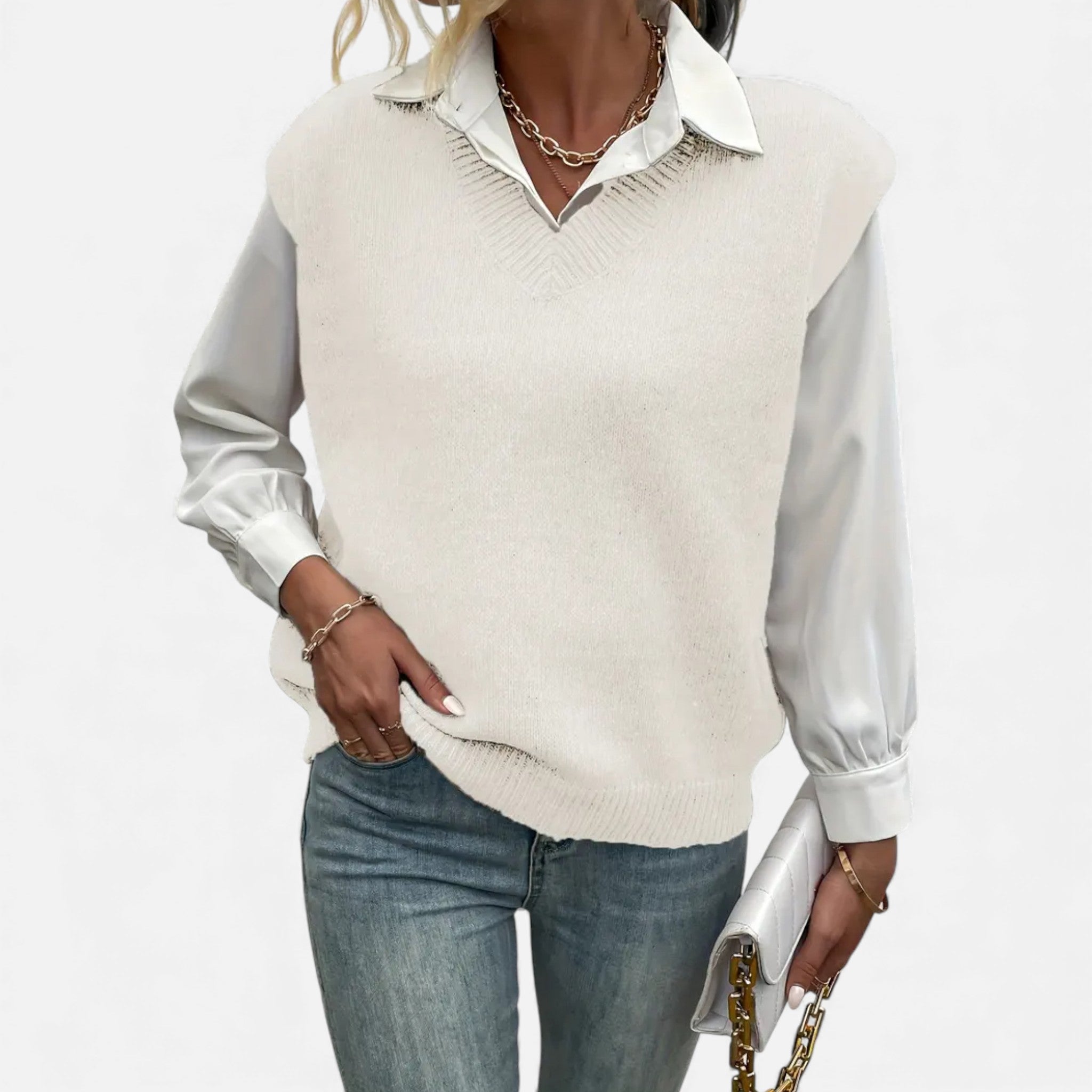 OldMoneyLook | Women’s Heritage Lace Knit Vest