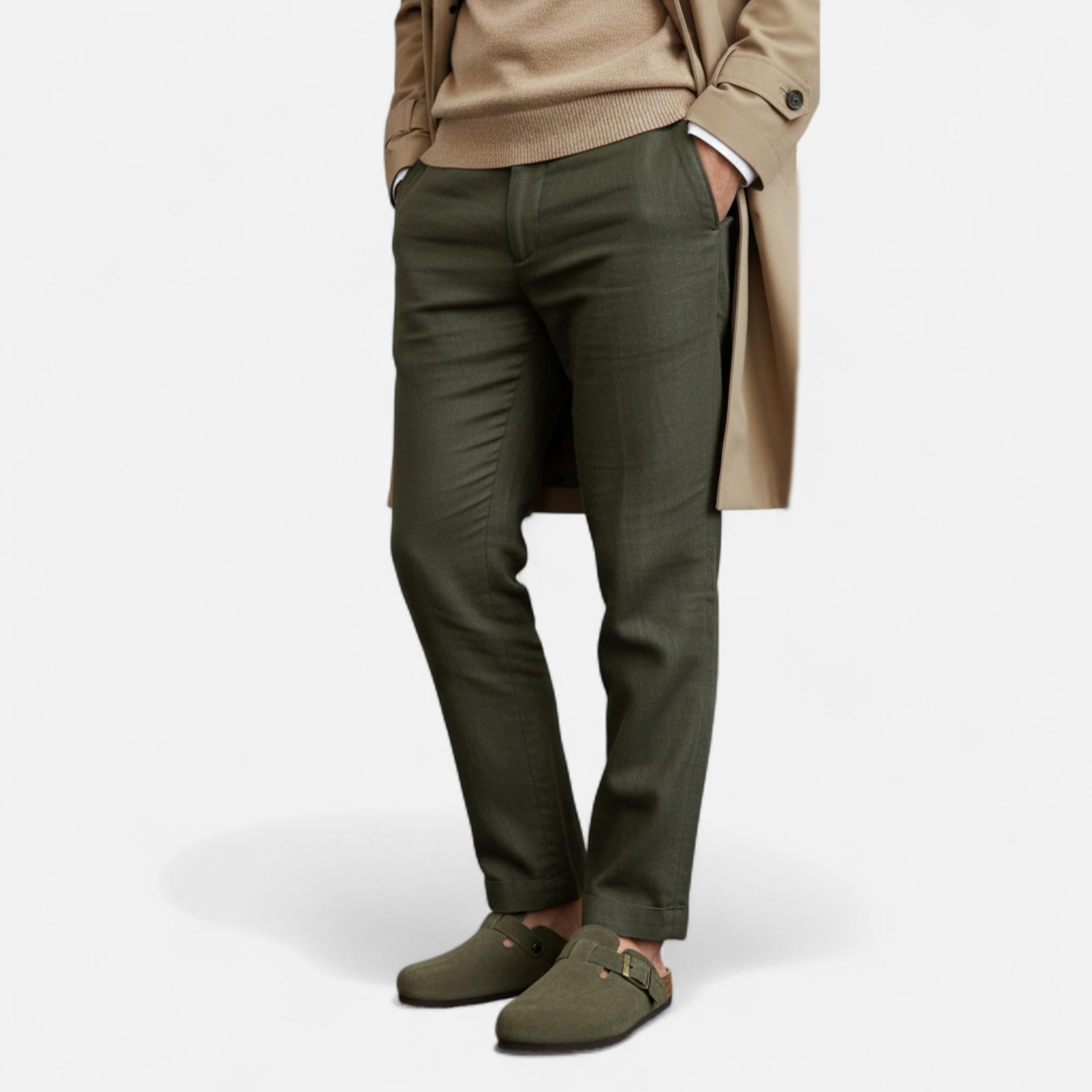 OldMoneyLook | Unisex Suede Heritage Clogs