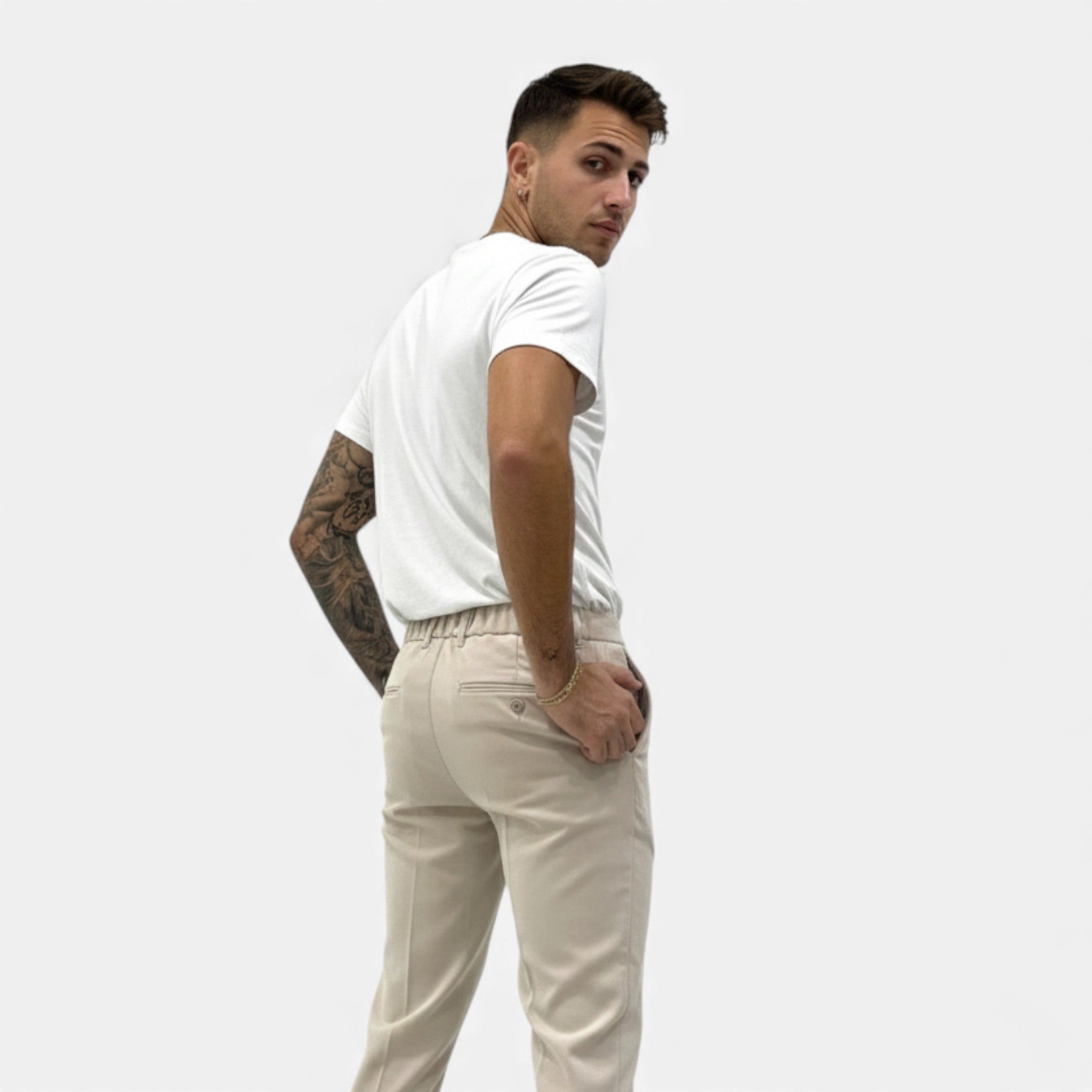 OldMoneyLook | Women’s Velvet Trousers (Heritage Ivy)