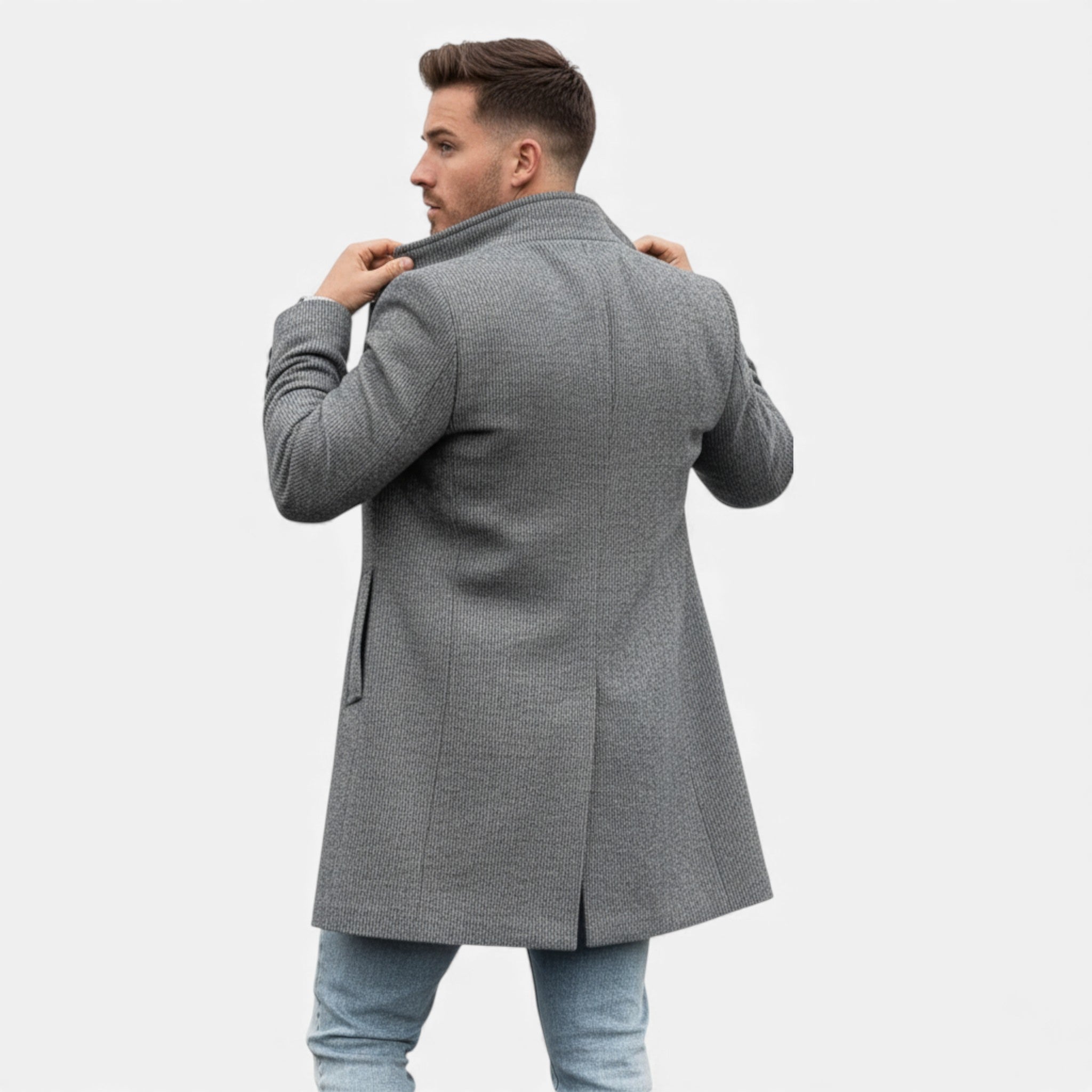 OldMoneyLook | Men’s Heritage Wool Overcoat