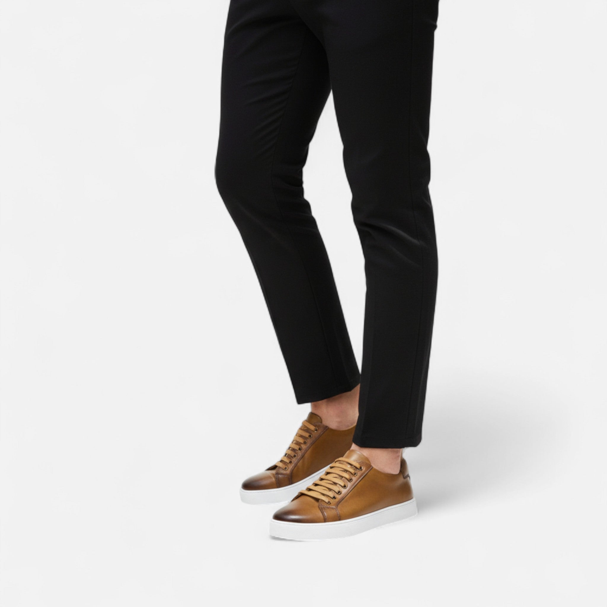 OldMoneyLook | Men’s Classic Leather Sneakers