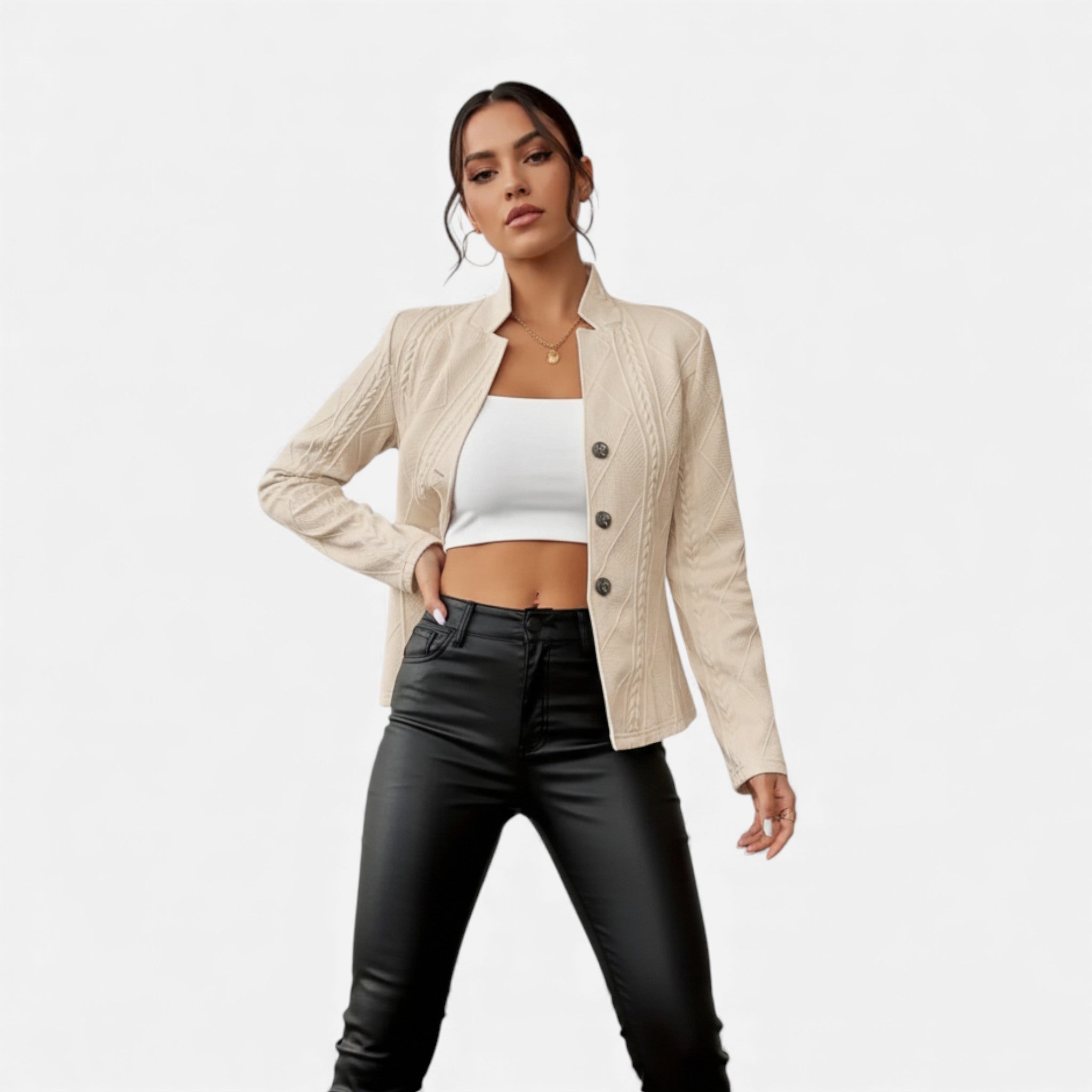 OldMoneyLook | Women’s Tailored Blazer (Heritage Chic)
