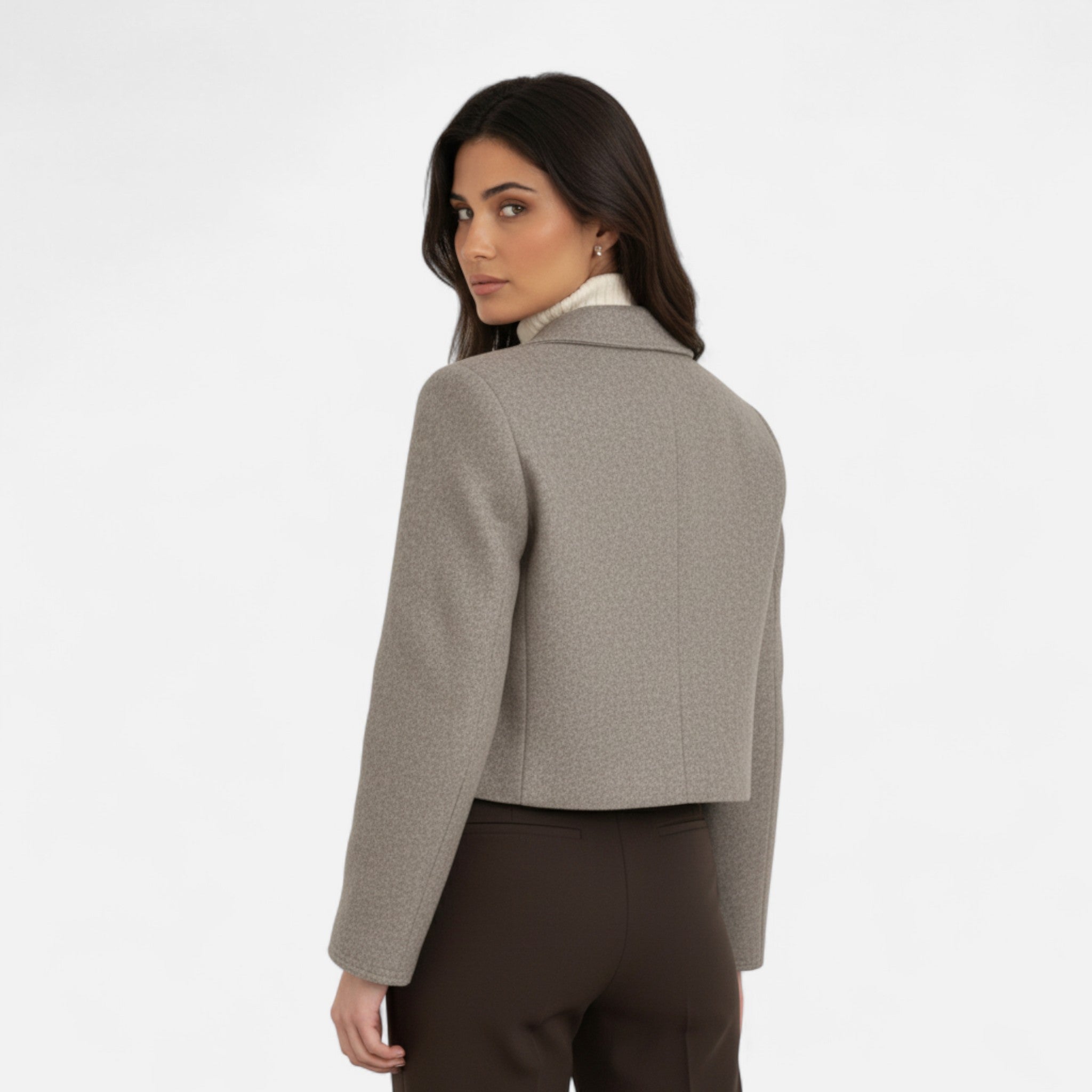 OldMoneyLook | Women’s Elegant Fleece-Lined Winter Jacket