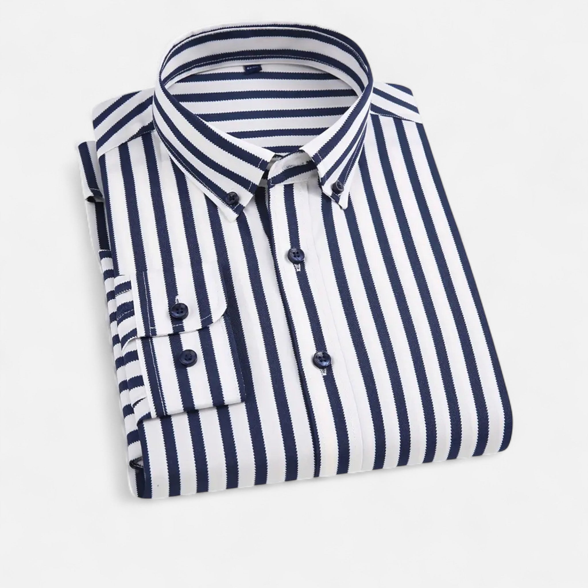 OldMoneyLook | Men’s Classic Striped Shirt