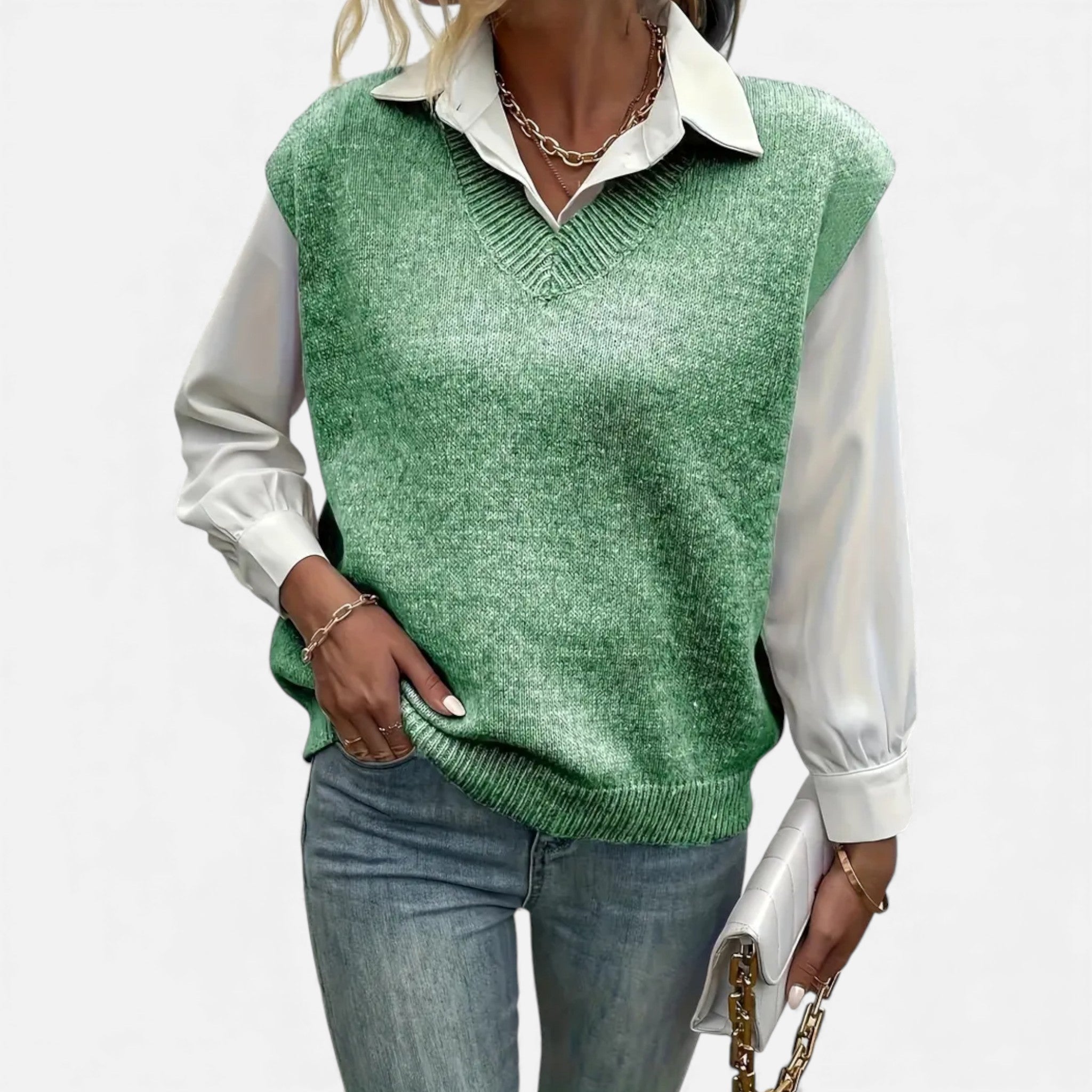 OldMoneyLook | Women’s Heritage Lace Knit Vest