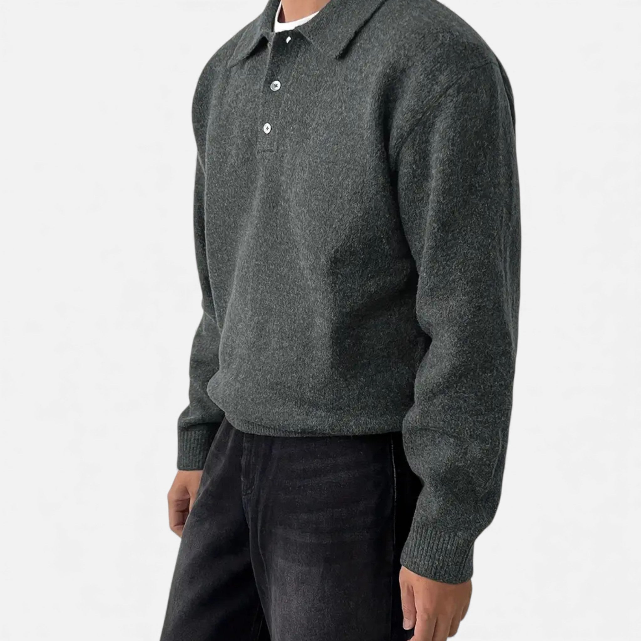 OldMoneyLook | Men’s Heritage Knit Overcoat