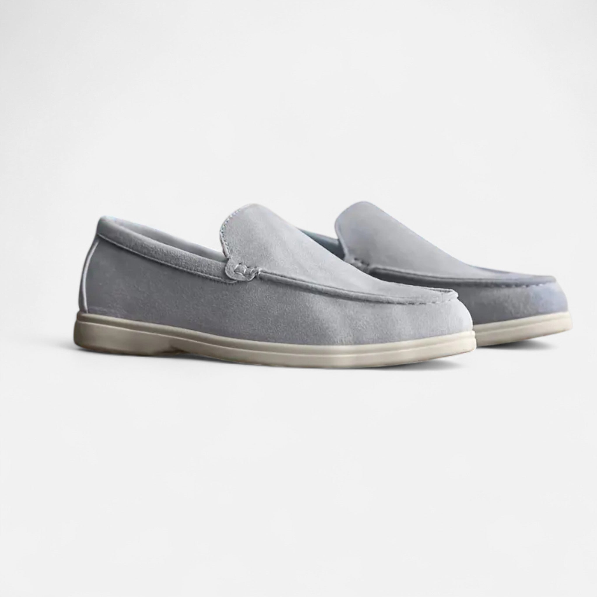 OldMoneyLook | Men’s Low Suede Loafers