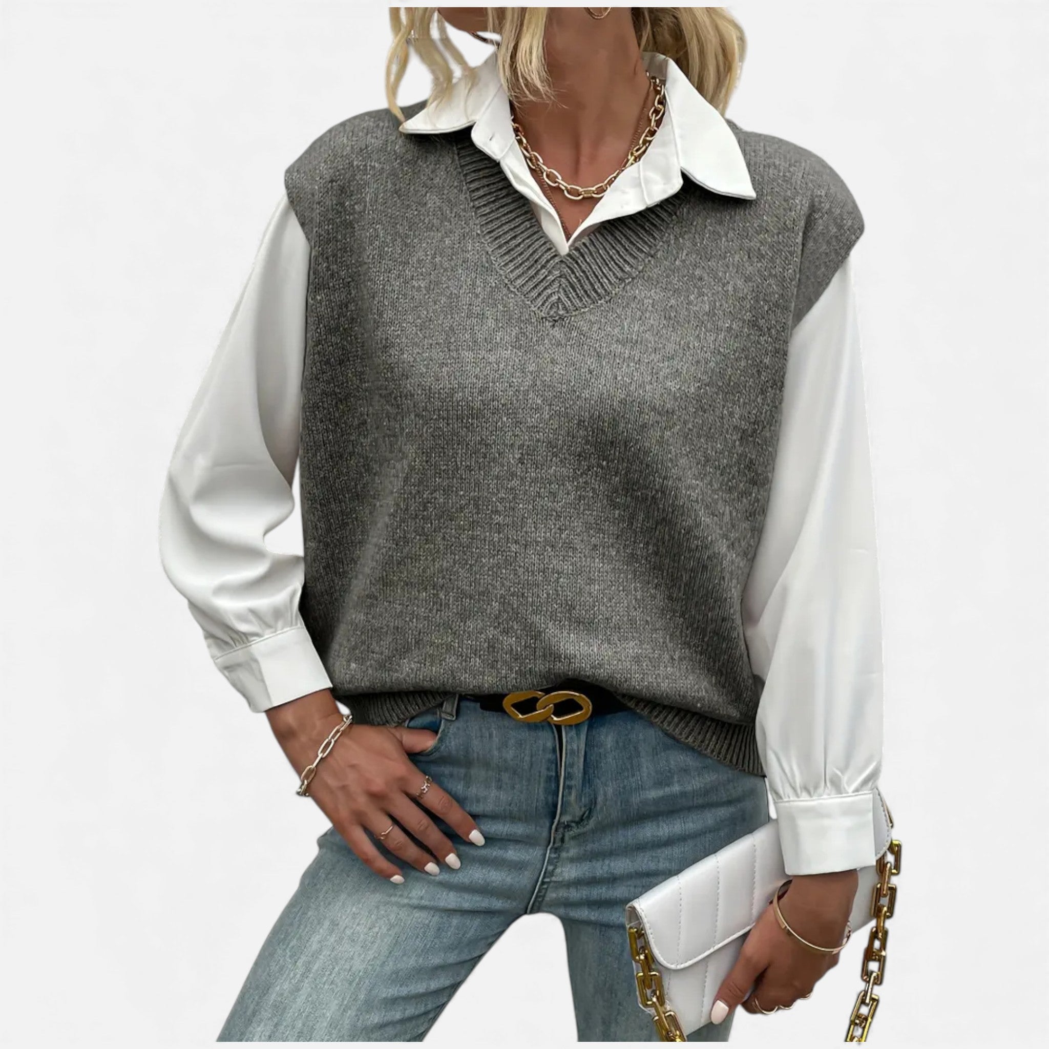 OldMoneyLook | Women’s Heritage Lace Knit Vest