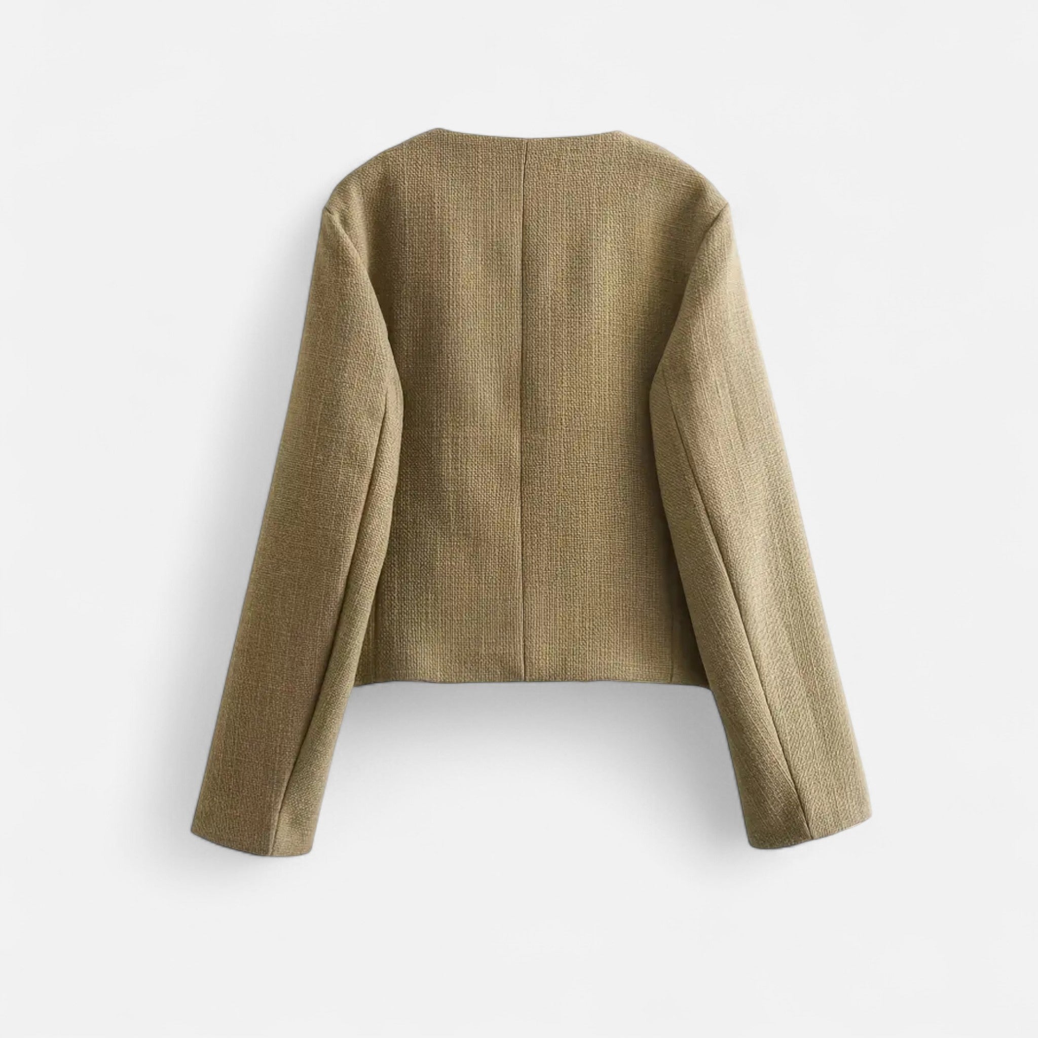 OldMoneyLook | Women’s Elegant Collarless Jacket