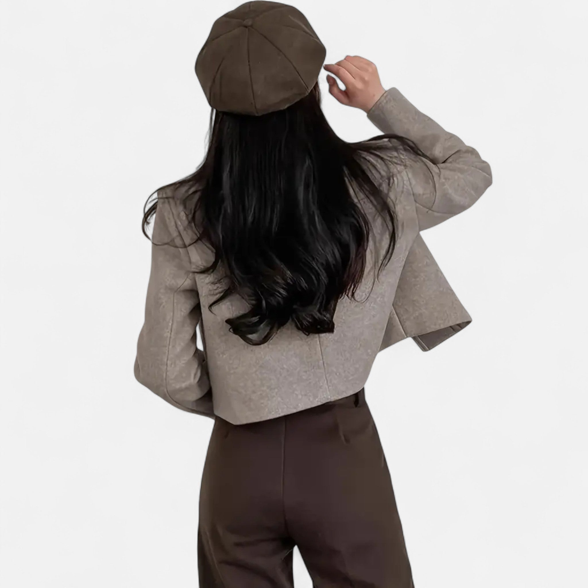 OldMoneyLook | Women’s Elegant Fleece-Lined Winter Jacket