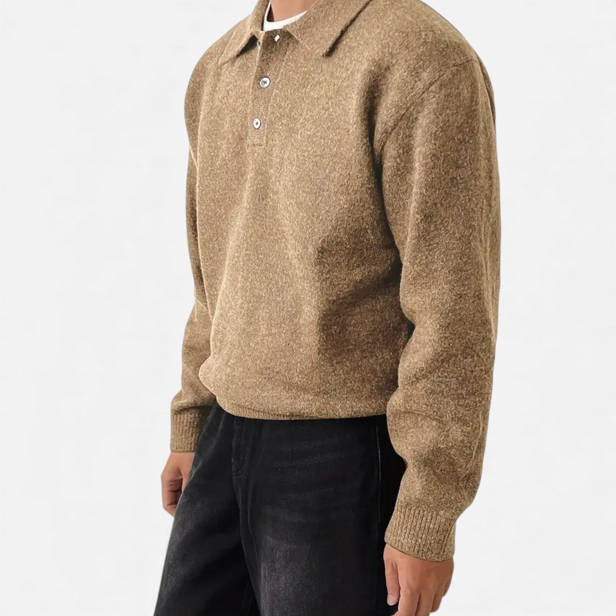 OldMoneyLook | Men’s Heritage Knit Overcoat