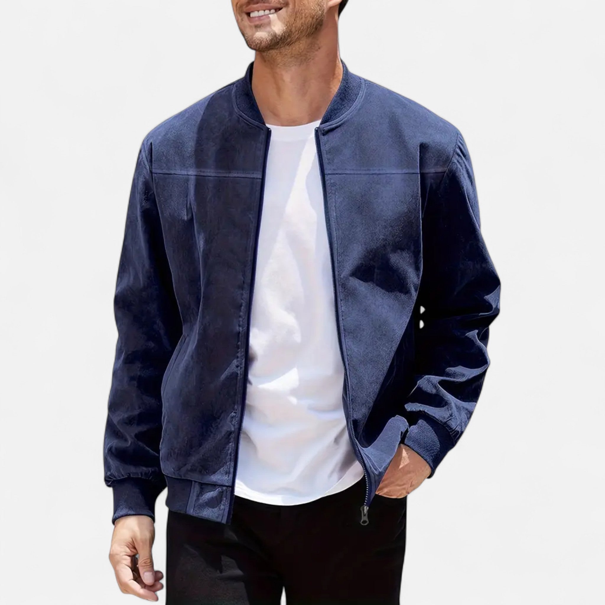 OldMoneyLook | Men’s Casual Bomber Jacket