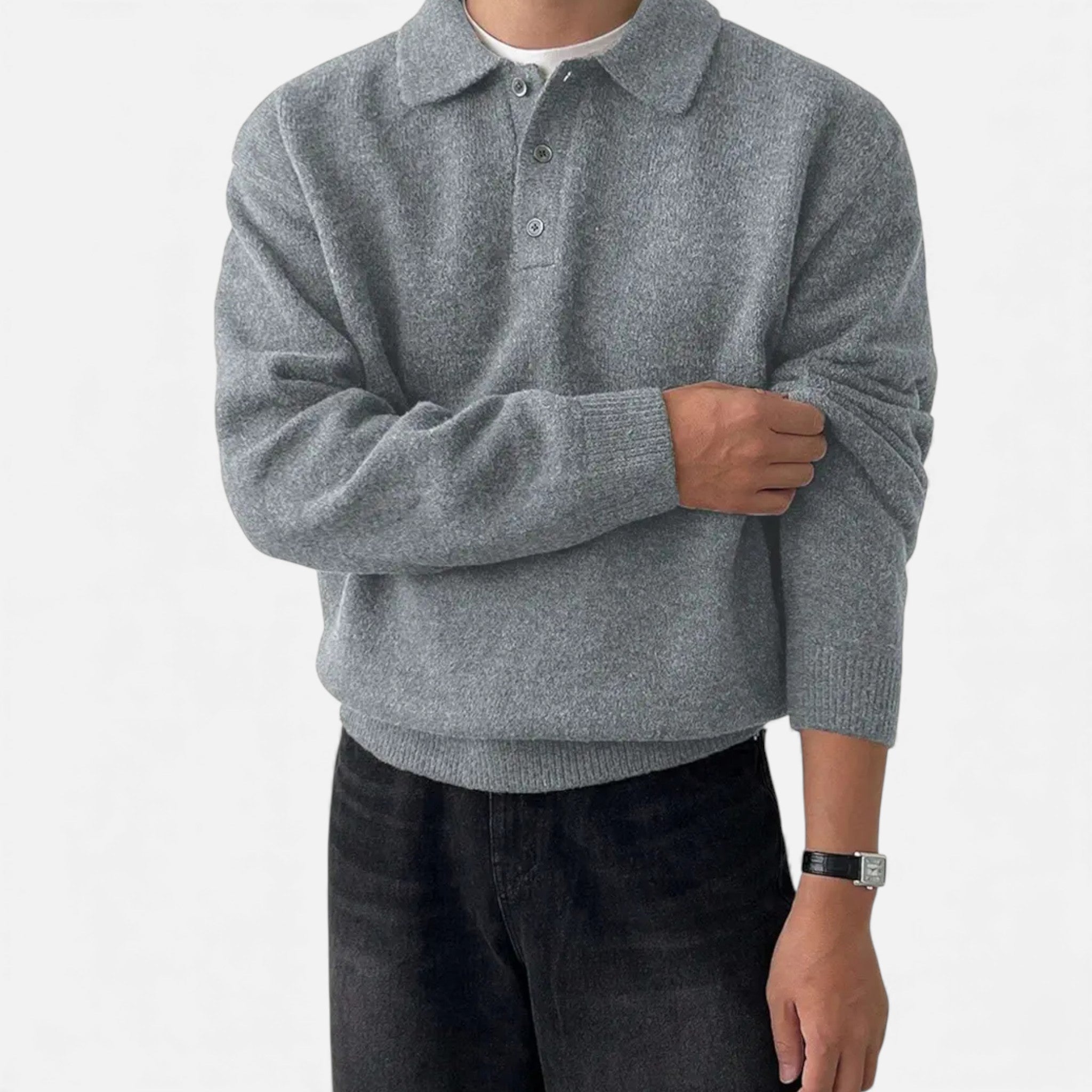 OldMoneyLook | Men’s Heritage Knit Overcoat