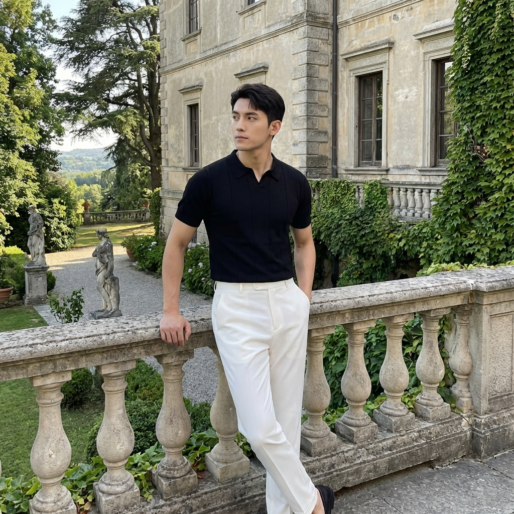 OLDMONEYLOOK | Men’s Classic Short Sleeve Polo