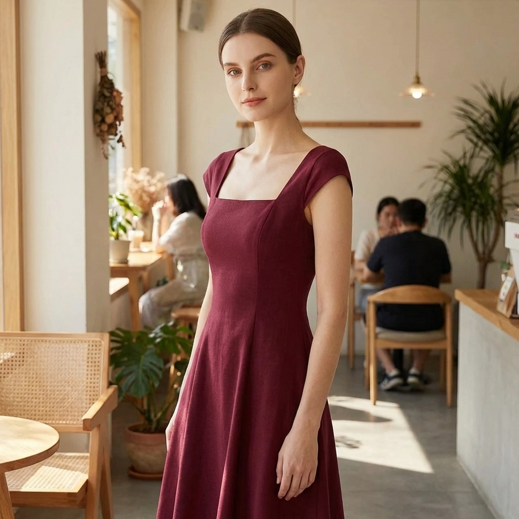 OLDMONEYLOOK | Women’s Classic Tie Waist Dress