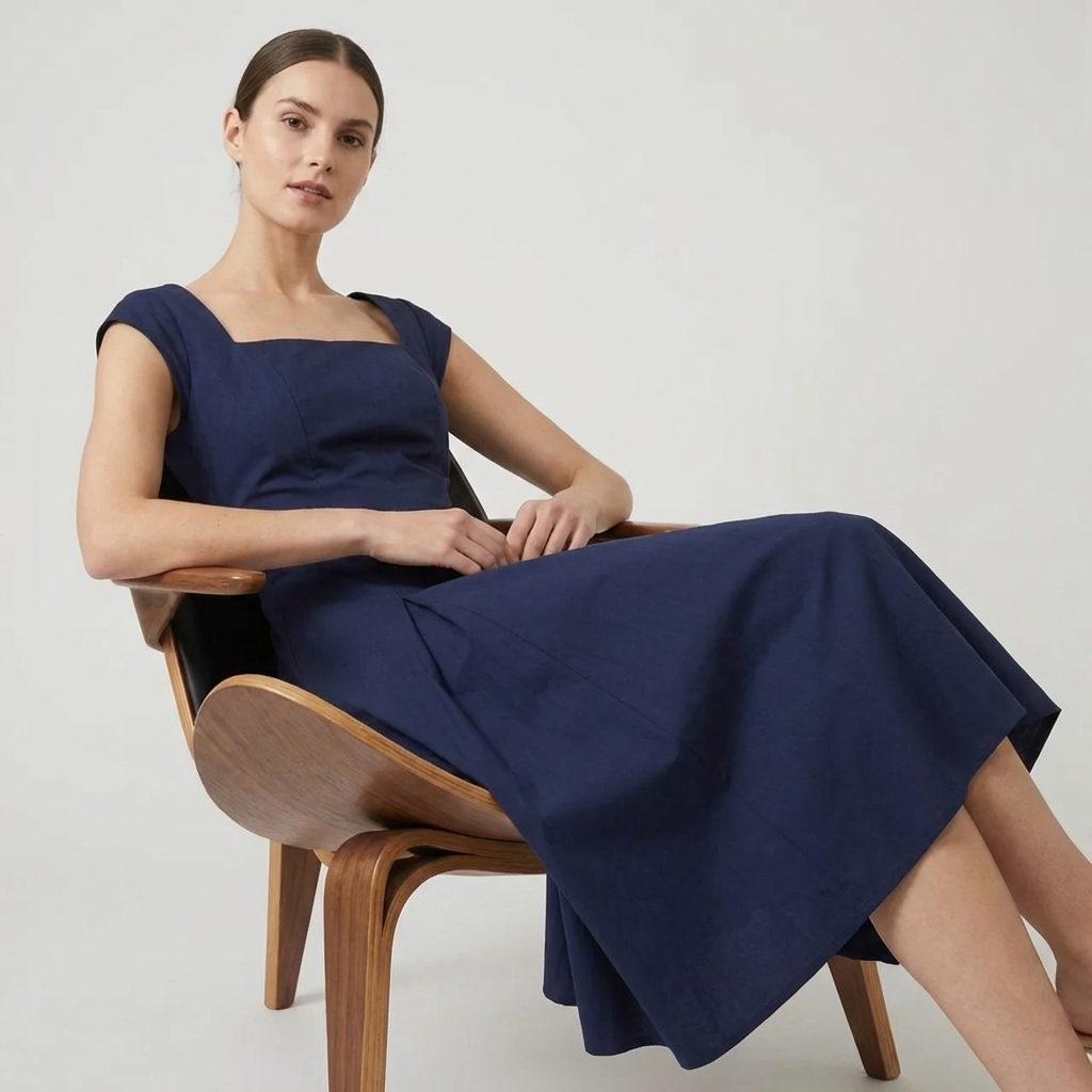 OLDMONEYLOOK | Women’s Classic Tie Waist Dress