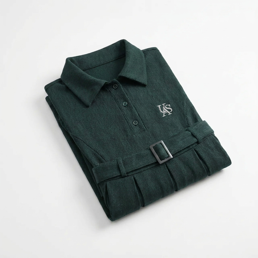 OLDMONEYLOOK | Women’s Classic Pleated Midi Dress