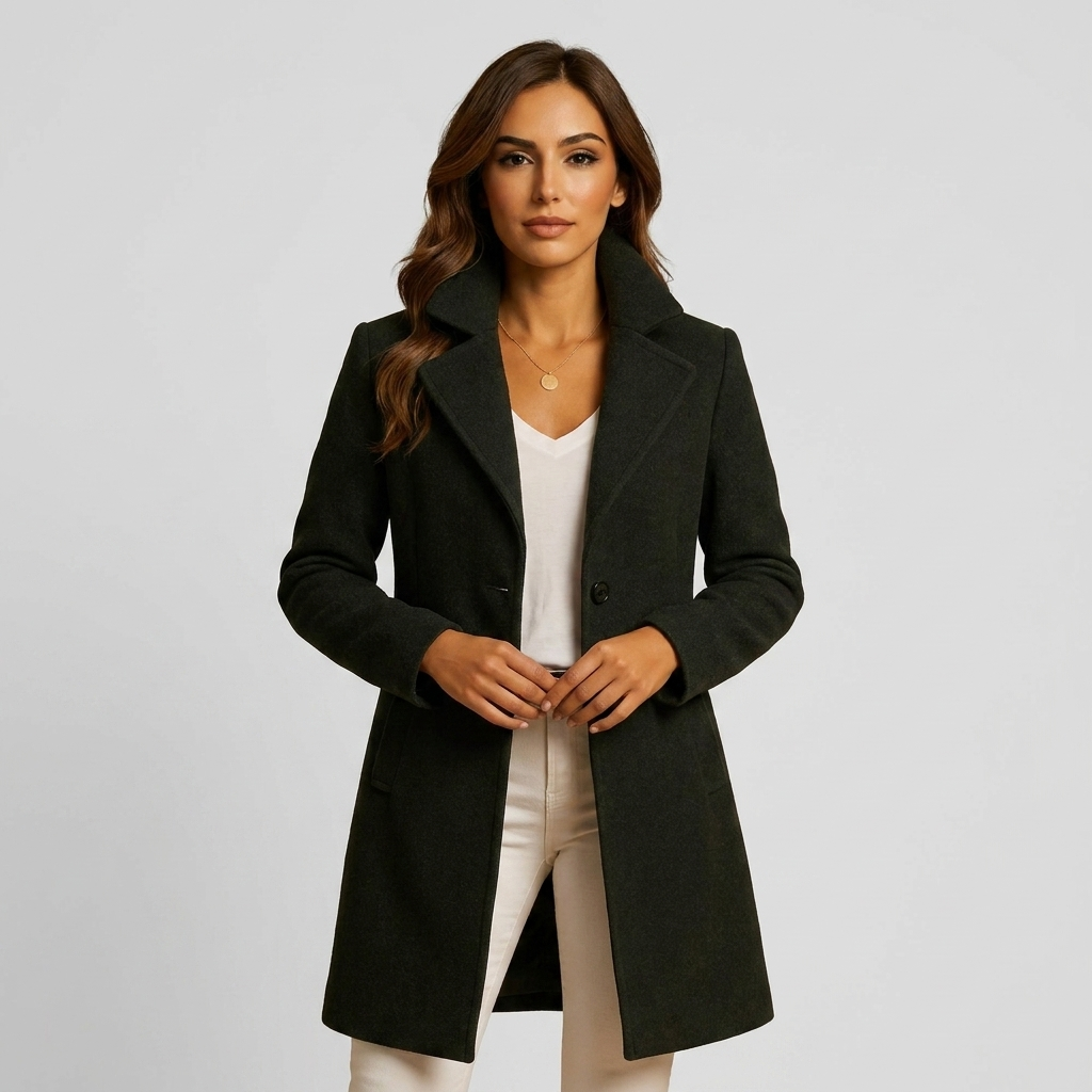 OldMoneyLook | Women’s Long Wool Coat (Heritage Overcoat)