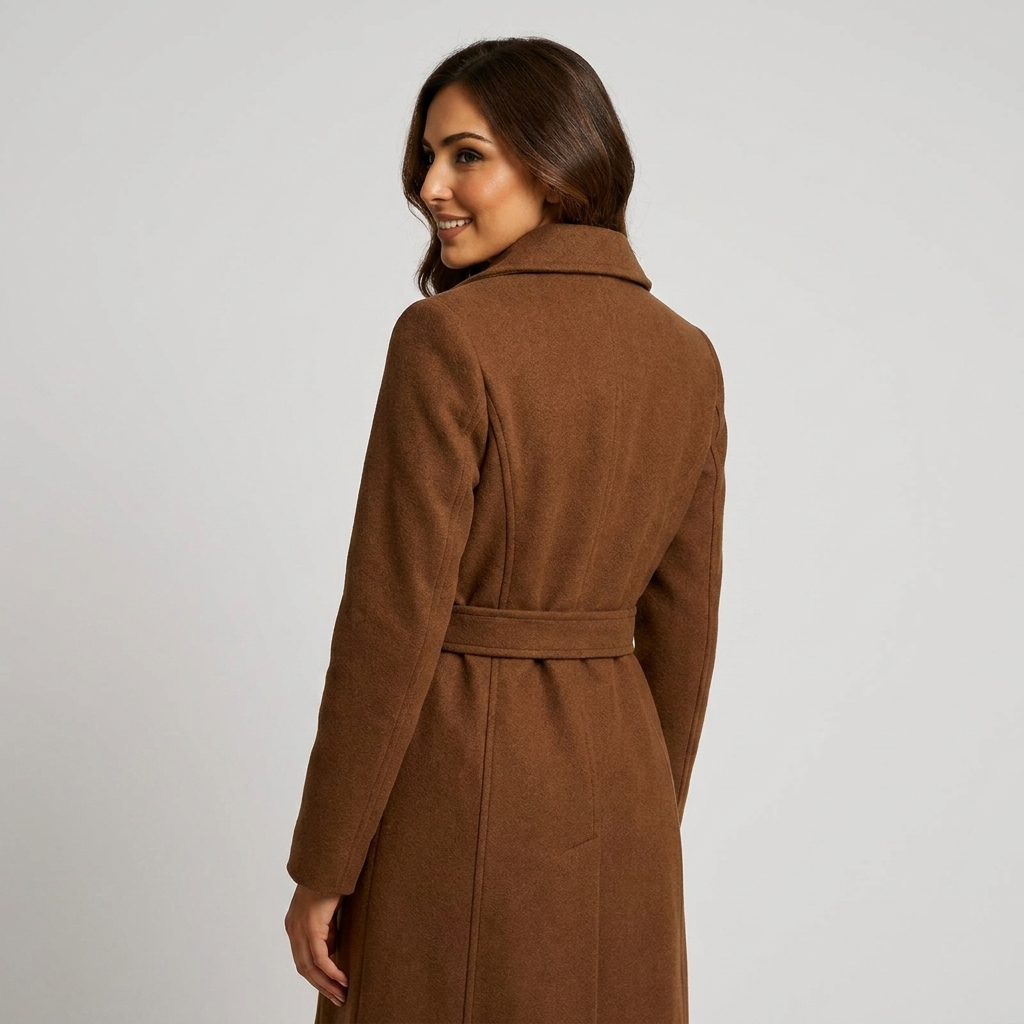 OldMoneyLook | Women’s Long Wool Coat (Heritage Overcoat)