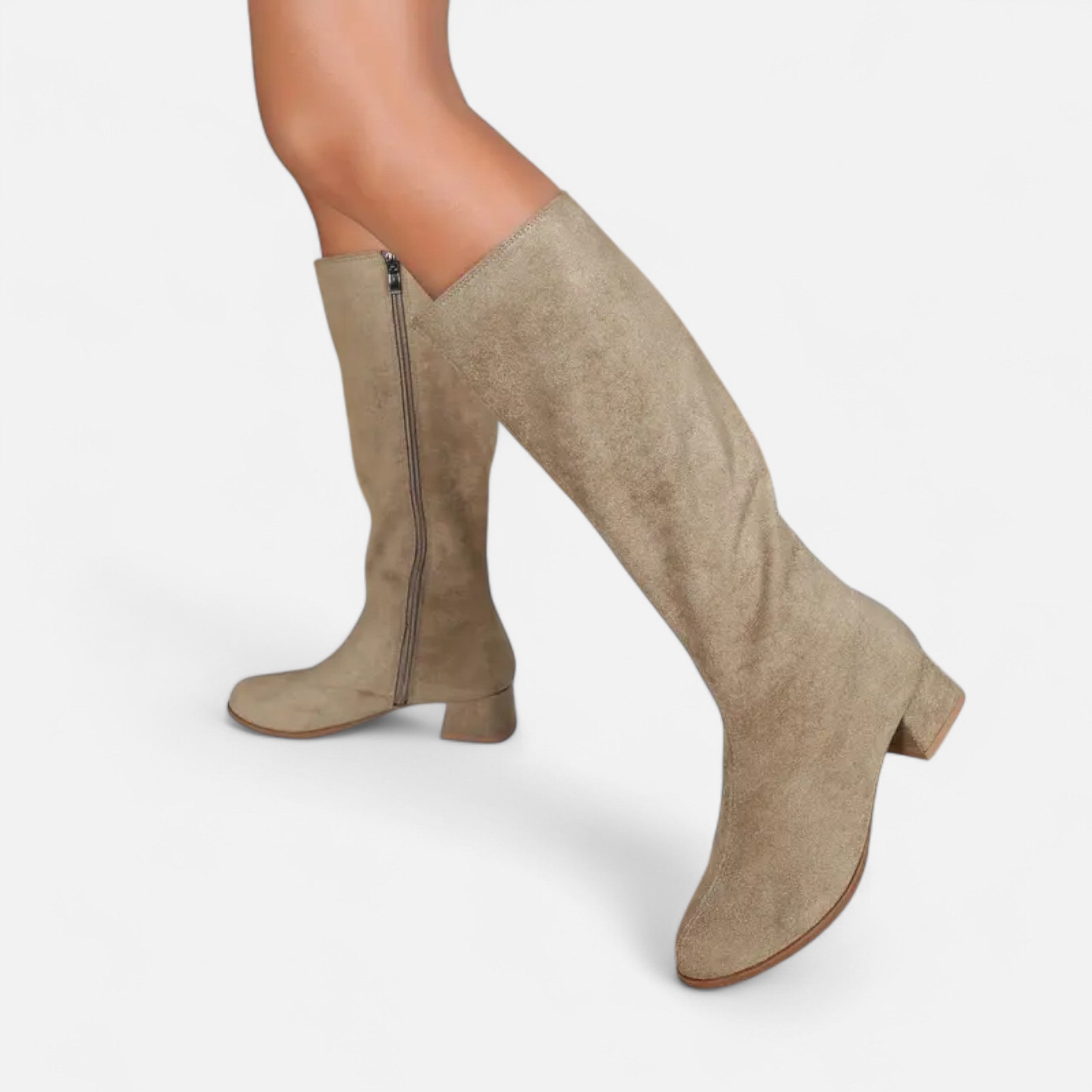 Women’s Skinny Zipper Boots