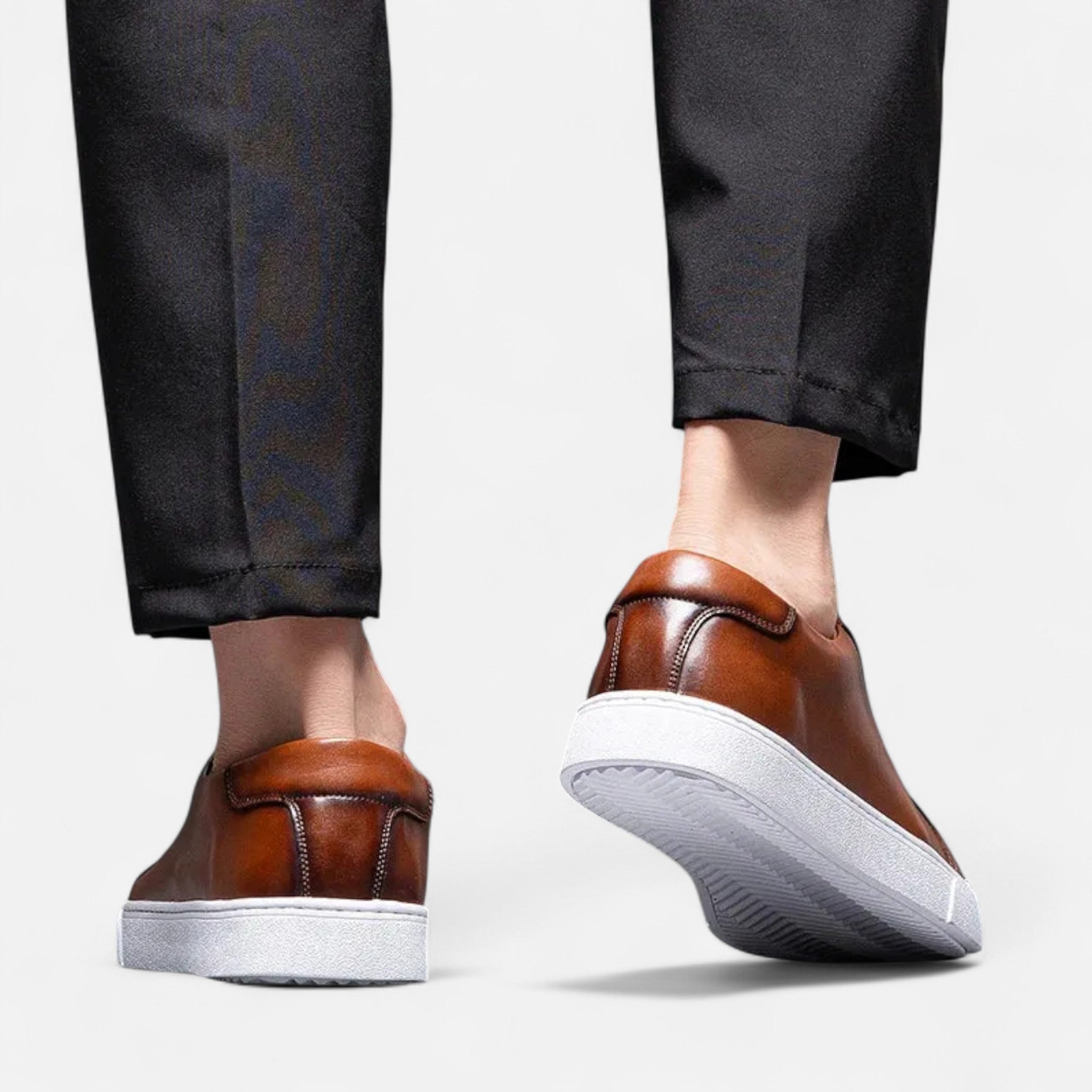 OldMoneyLook | Men’s Classic Leather Sneakers