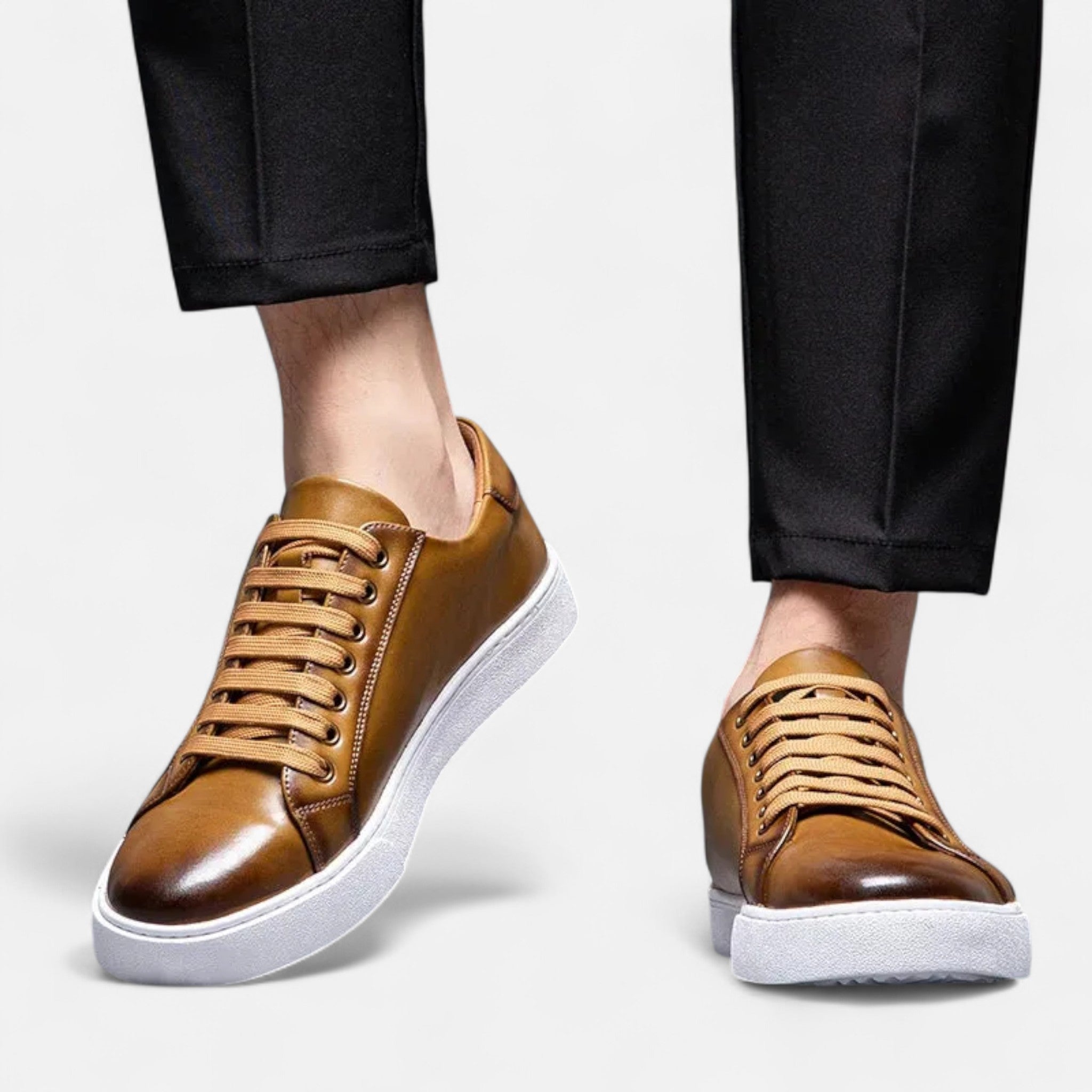 OldMoneyLook | Men’s Classic Leather Sneakers