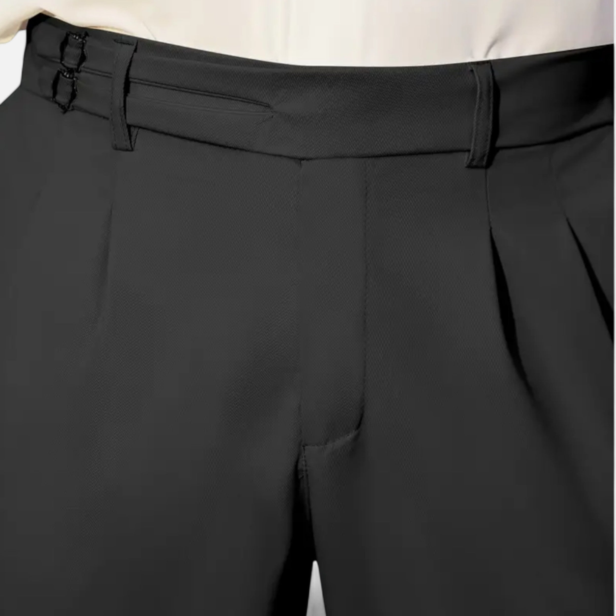 Men’s Relaxed-Fit Pants – Double-Button Classic