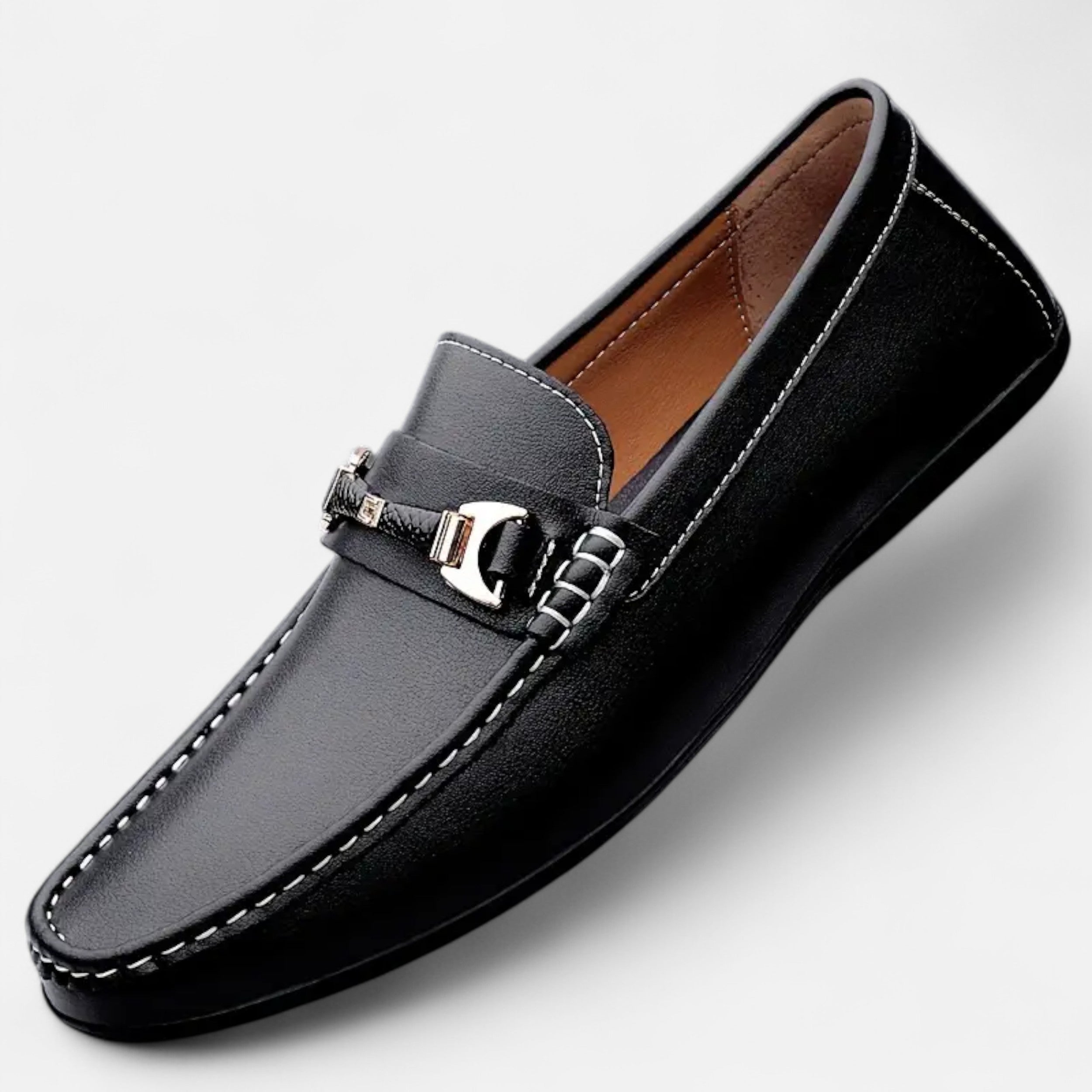 Men’s Slip-On Loafers Leather