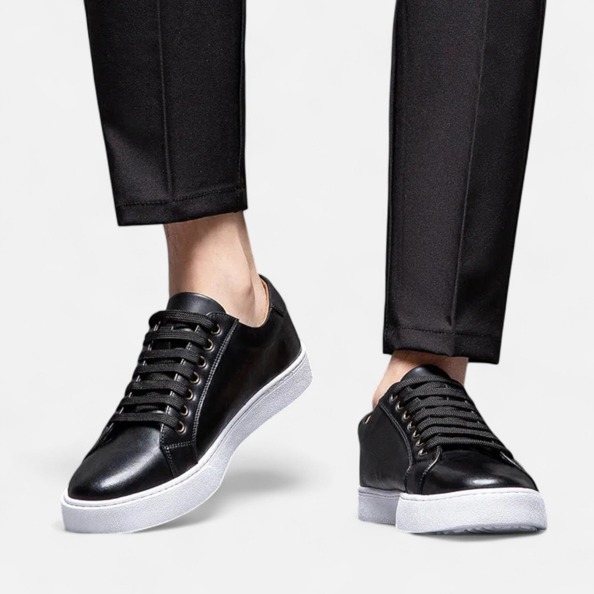 OldMoneyLook | Men’s Classic Leather Sneakers