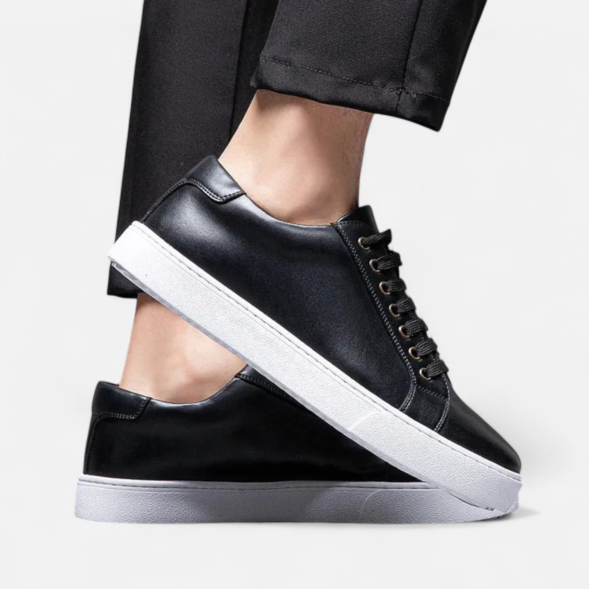 OldMoneyLook | Men’s Classic Leather Sneakers