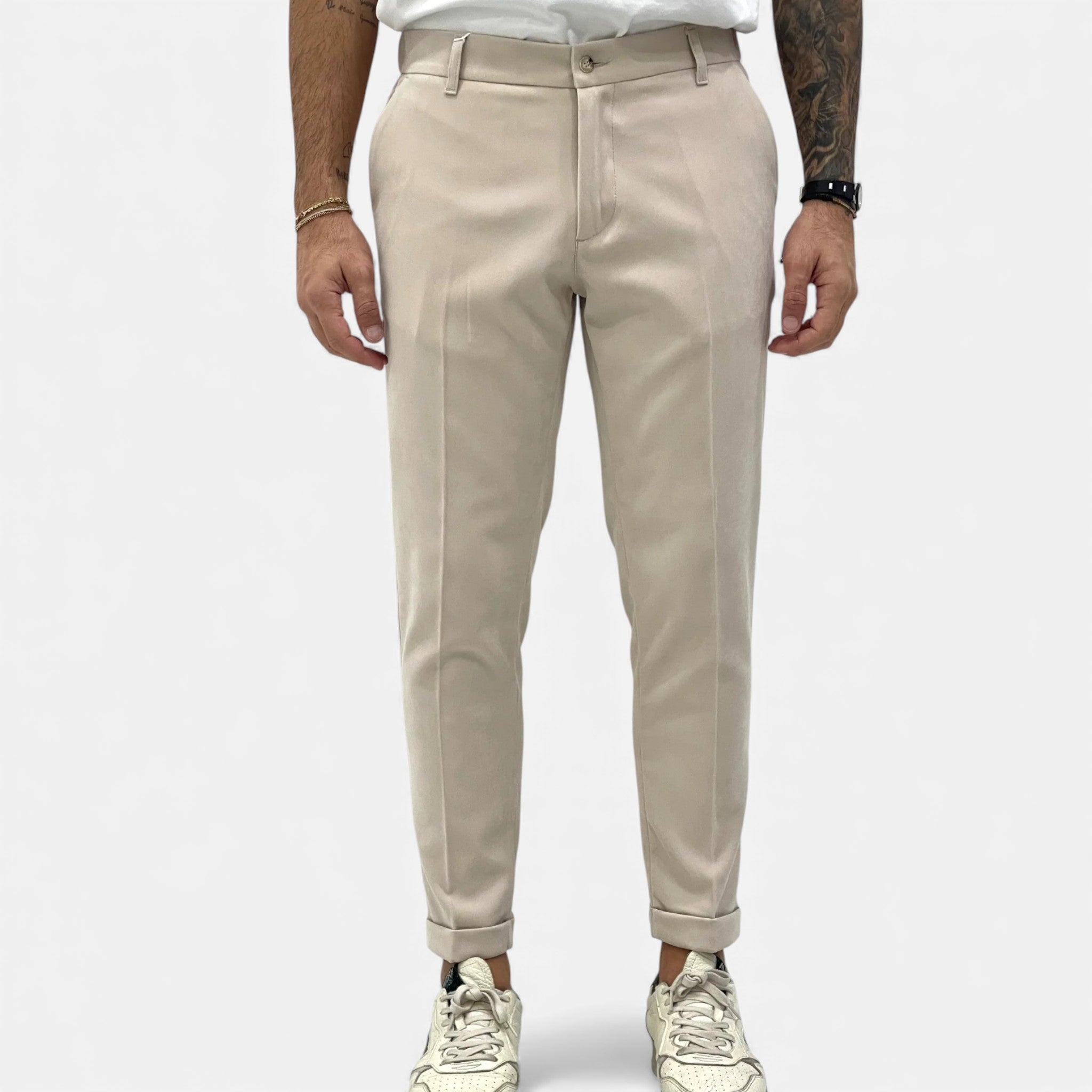 OldMoneyLook | Women’s Velvet Trousers (Heritage Ivy)